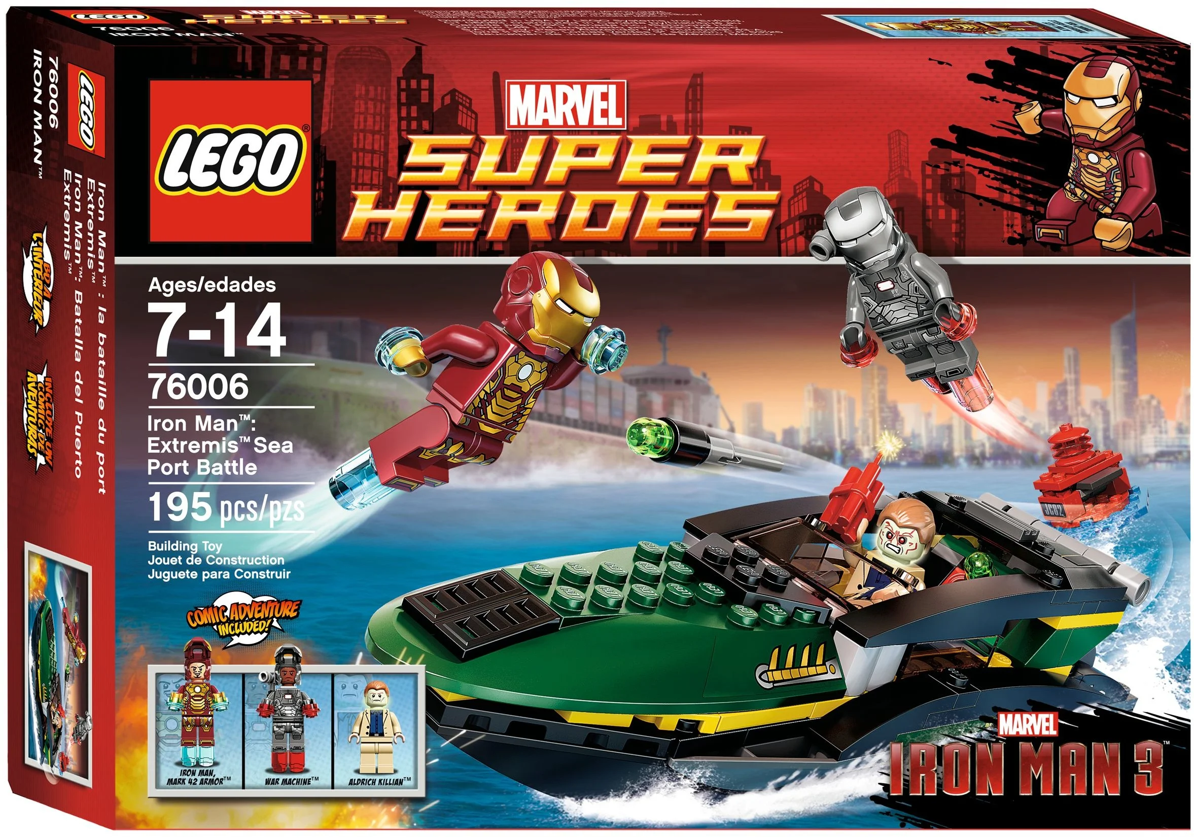 LEGO® 76006 Iron Man Bitwa o port Extremis - zdjęcie 3