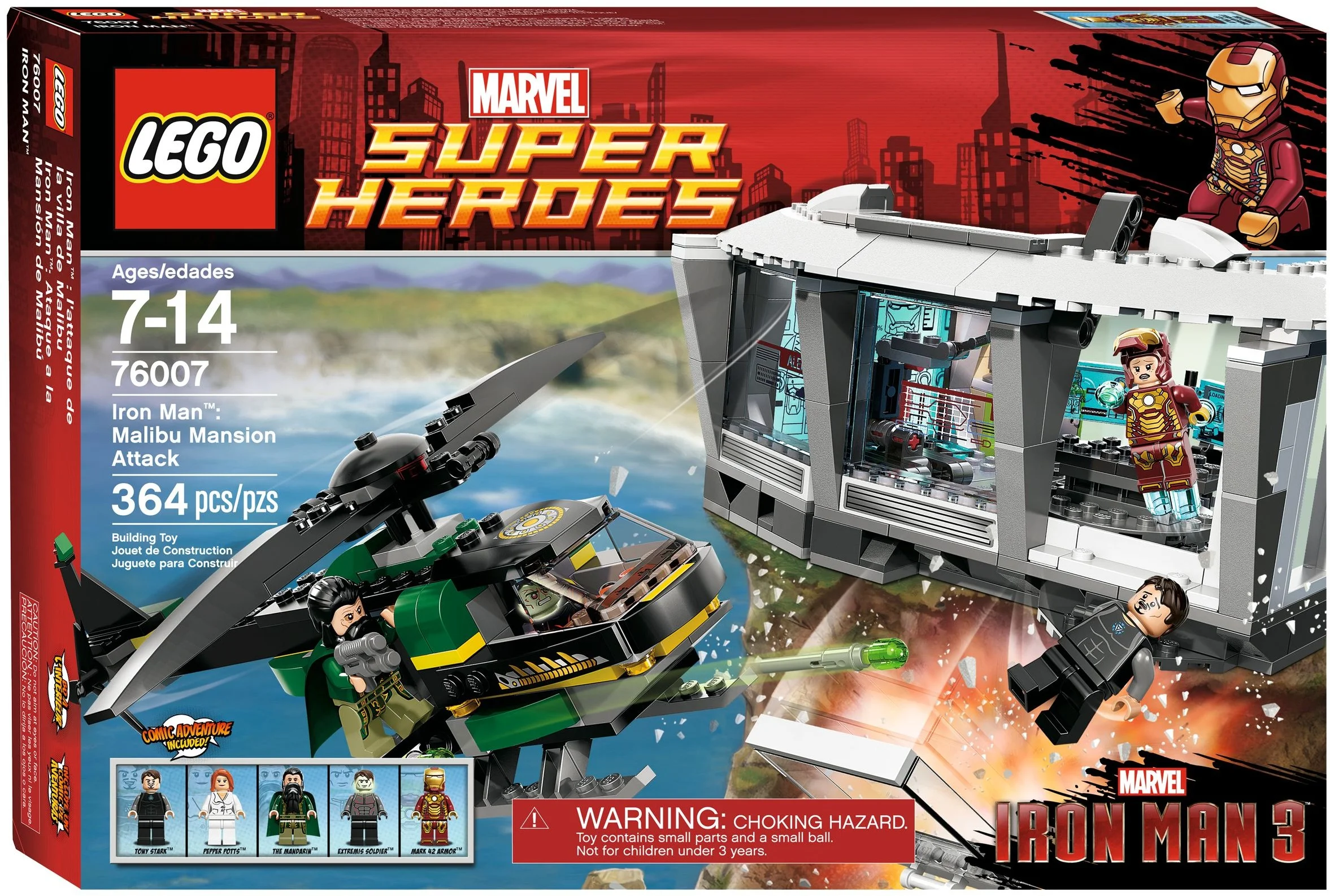 LEGO® 76007 Iron Man Atak Na Posiadłość - zdjęcie 3