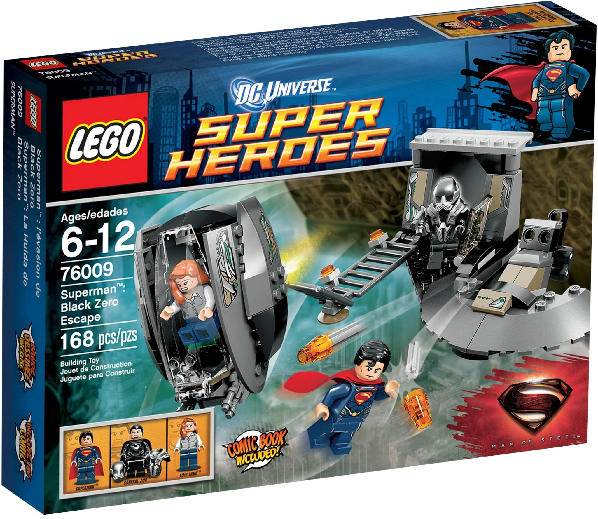 LEGO® 76009 nowy Lego Heroes Superman Ucieczka Black Zero Misb 2013 unikat - zdjęcie 2