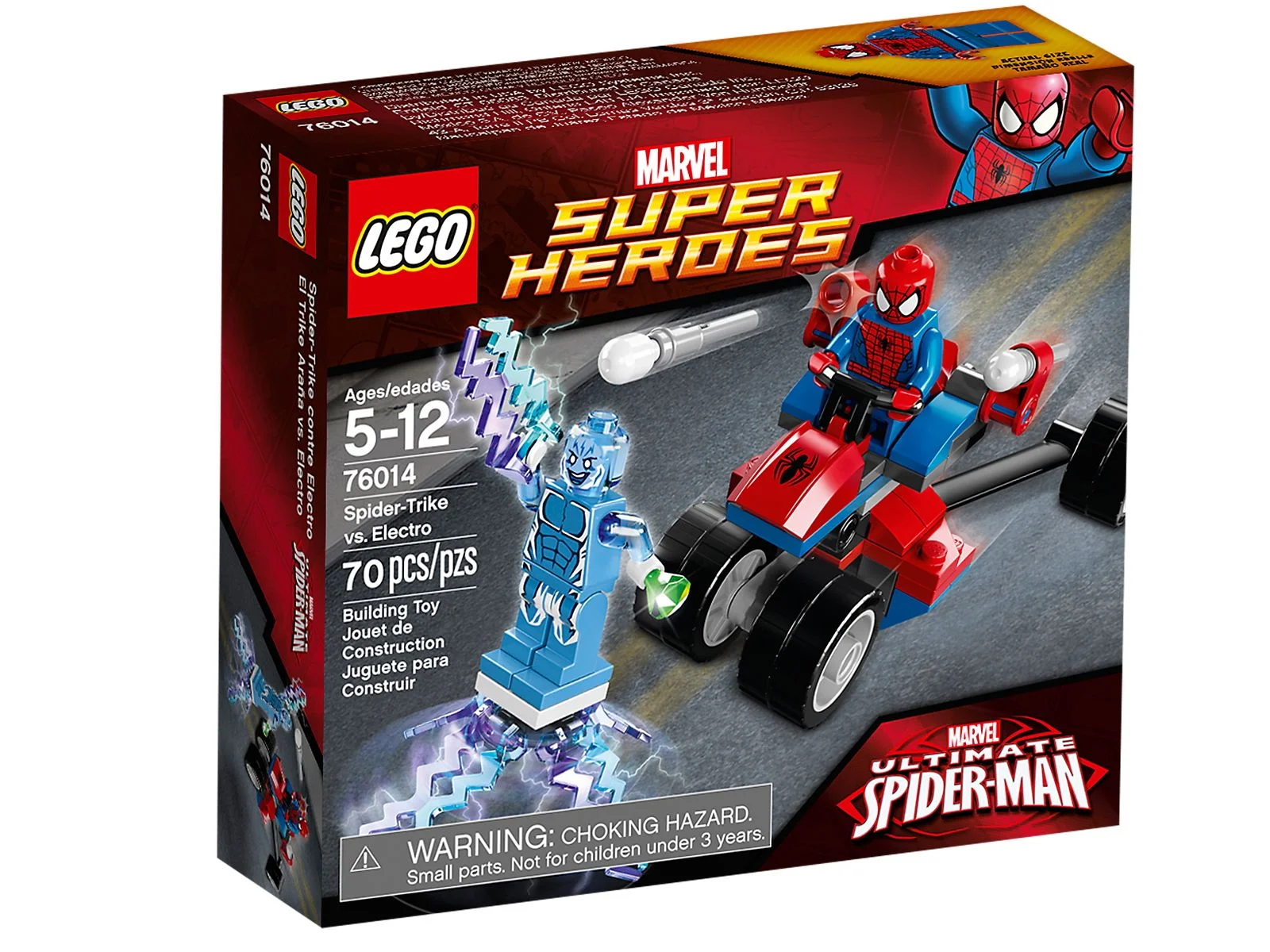 LEGO® 76014 Trójkołowiec Pająka - zdjęcie 3