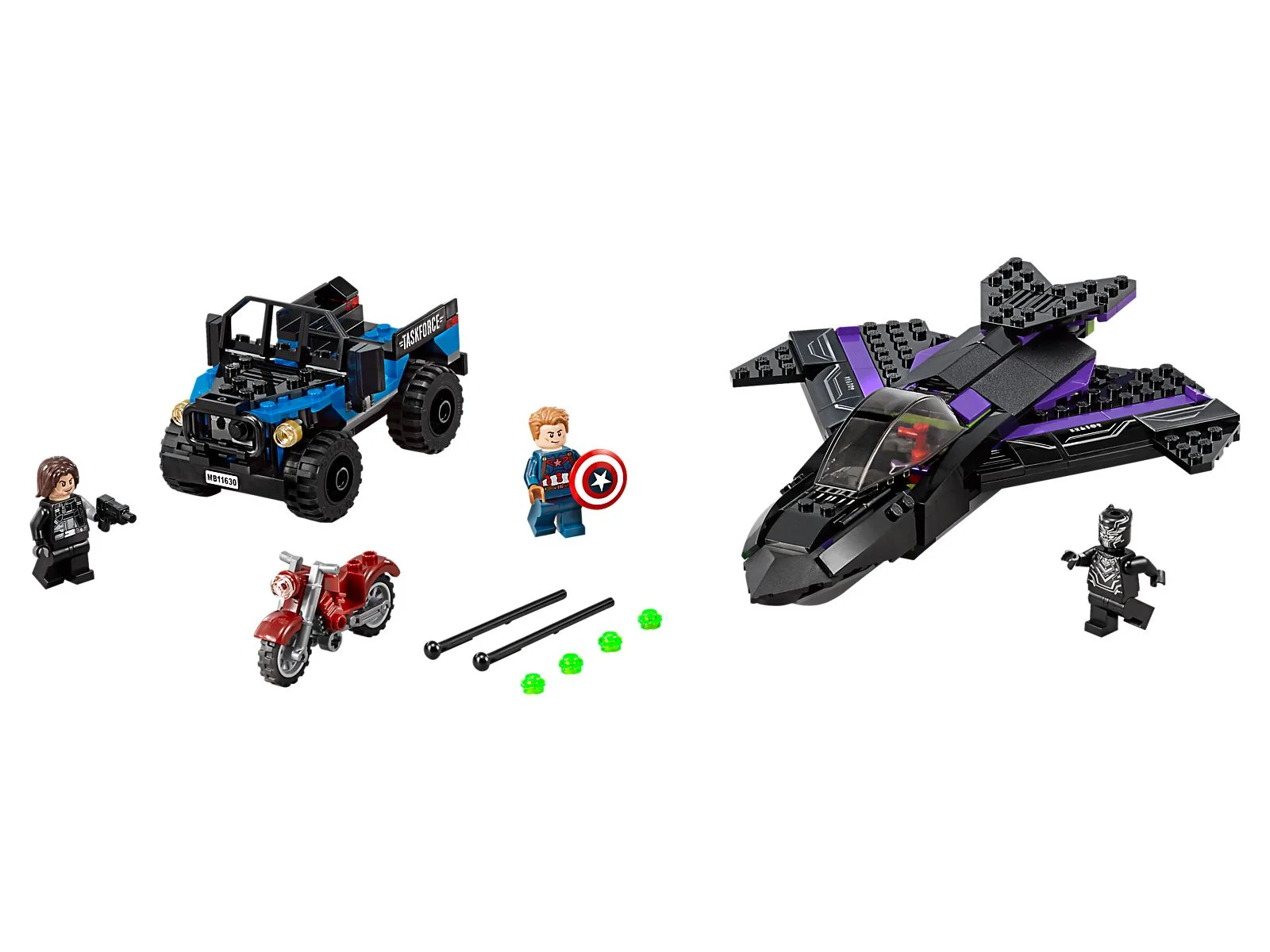 LEGO® 76047 Pościg Czarnej Pantery - zdjęcie 2