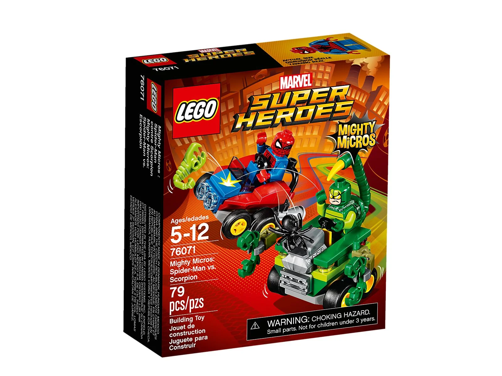 LEGO® 76071 Spider-Man kontra Skorpion - zdjęcie 3
