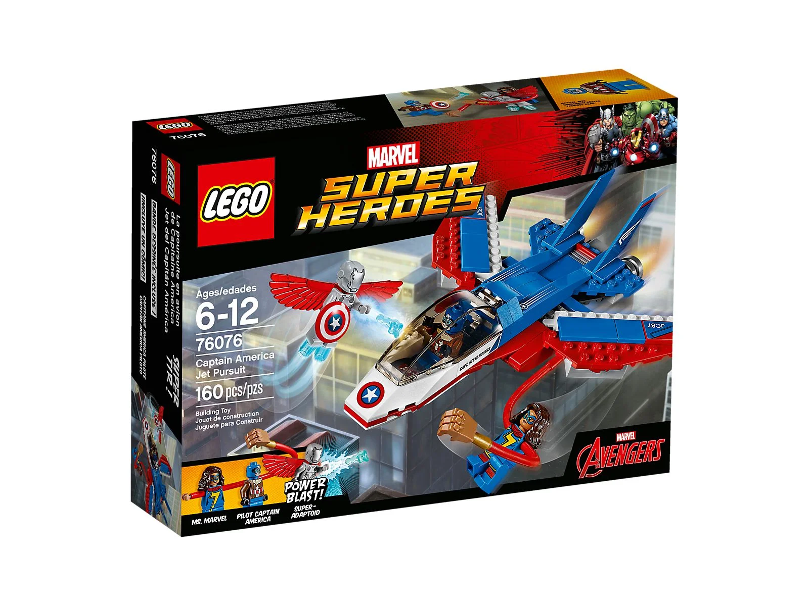 LEGO® 76076 Odrzutowiec Kapitana Ameryki - zdjęcie 2
