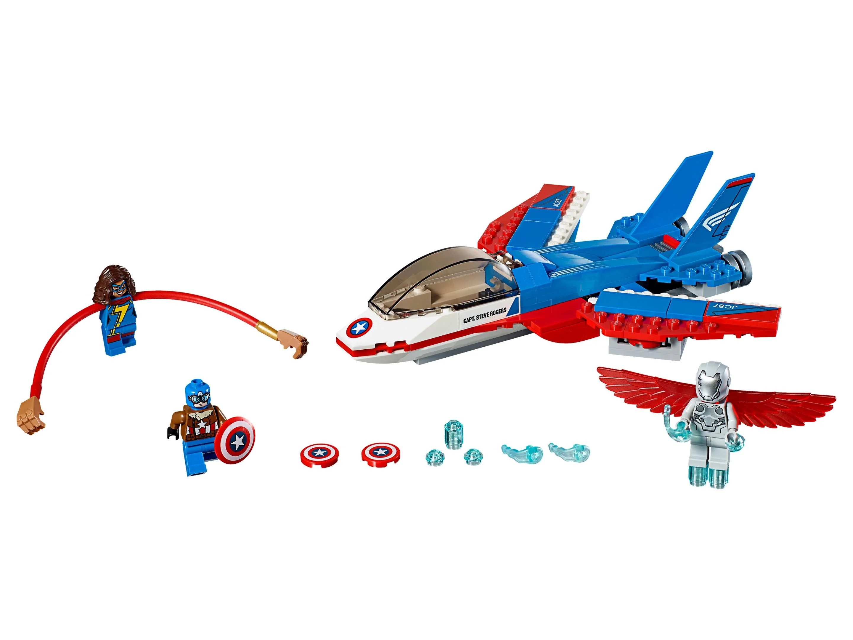 LEGO® 76076 Odrzutowiec Kapitana Ameryki - zdjęcie 5