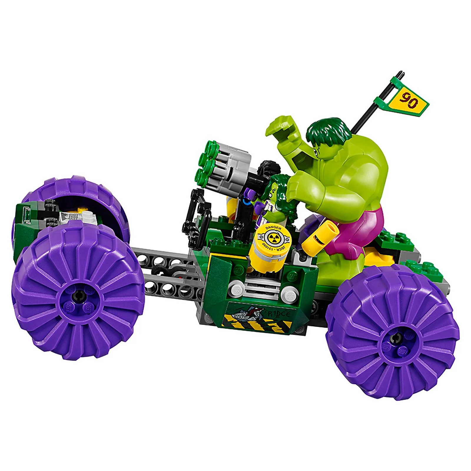 LEGO® 76078 Hulk kontra Czerwony Hulk - zdjęcie 2