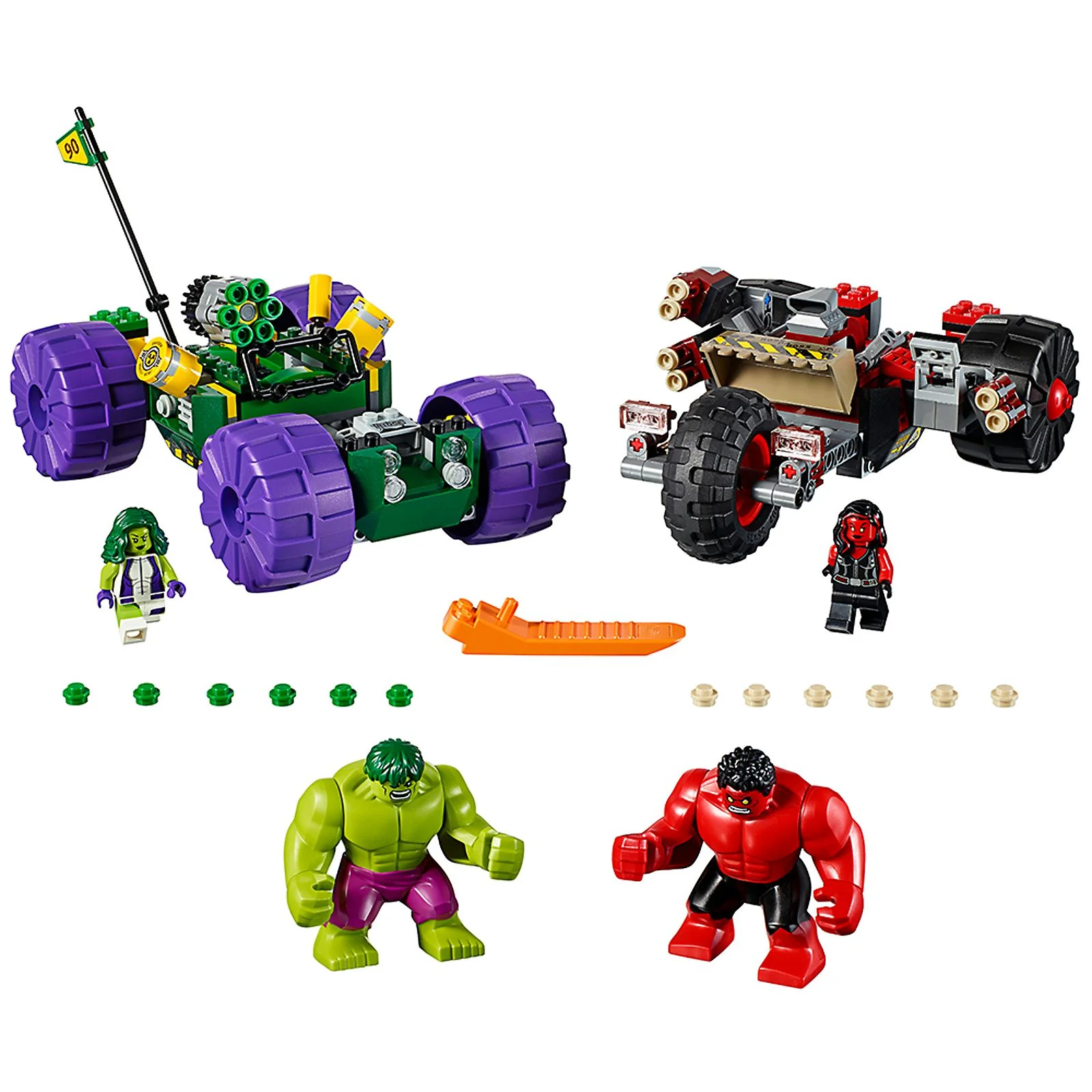 LEGO® 76078 Hulk kontra Czerwony Hulk - zdjęcie 4
