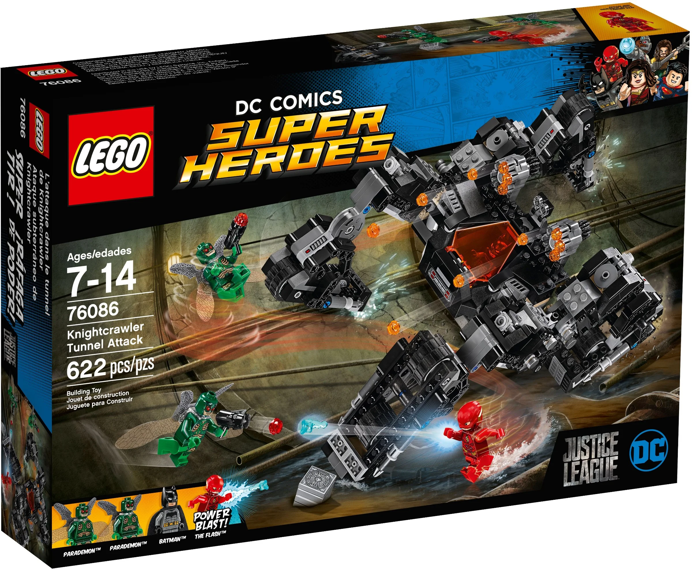 Atak Knightcrawlera w tunelu