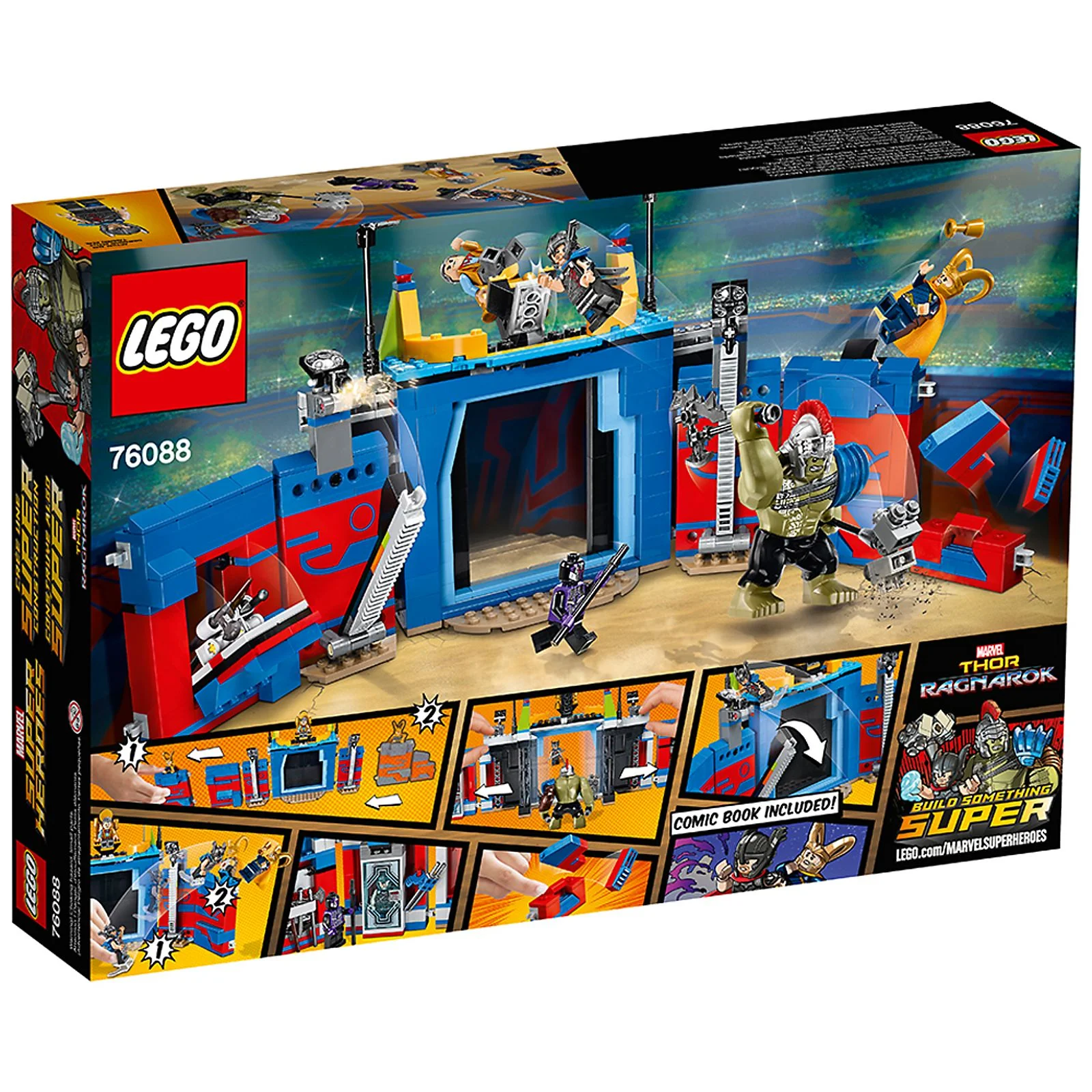LEGO® 76088 Thor kontra Hulk: starcie na arenie - zdjęcie 8