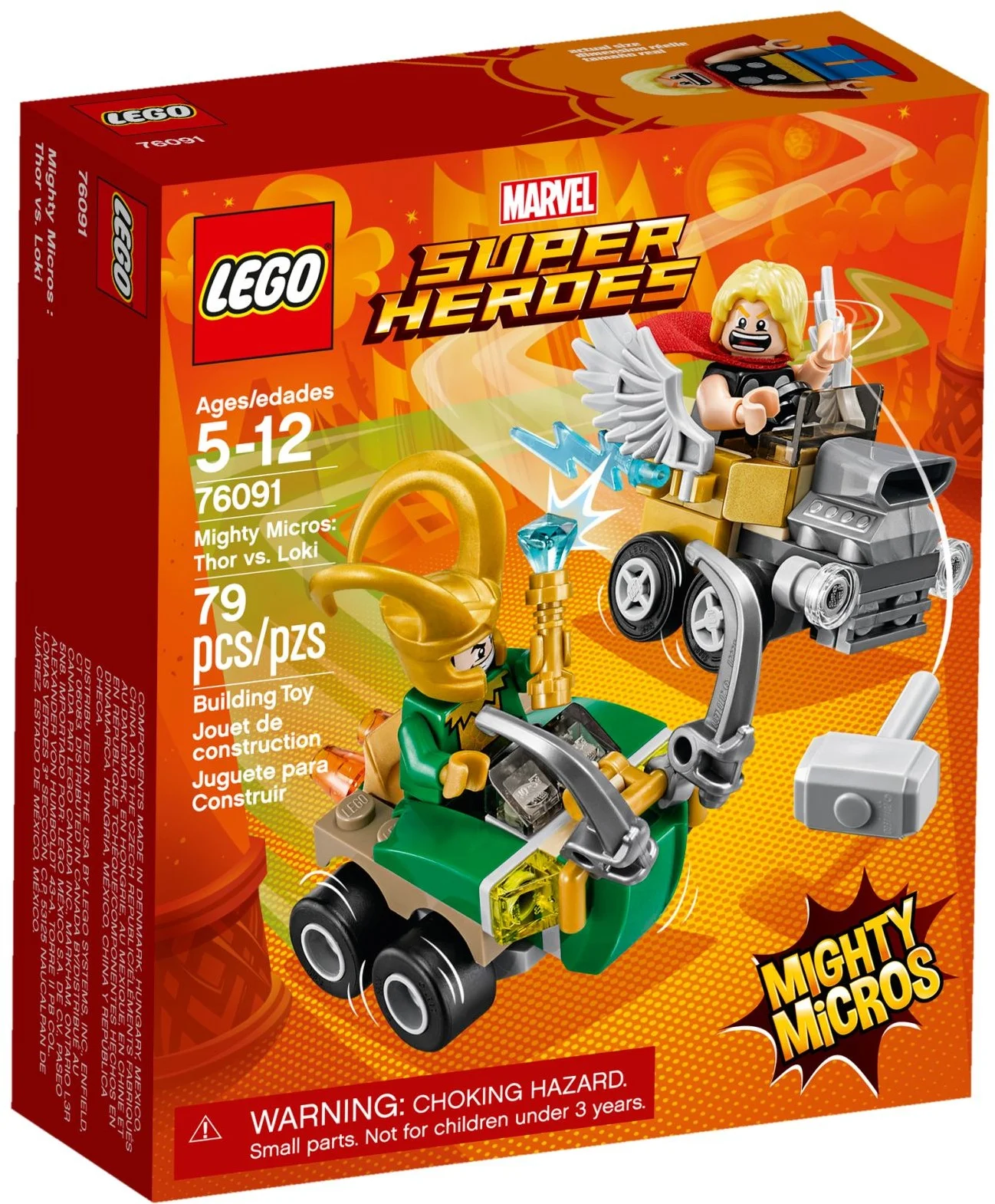 LEGO® 76091 Thor kontra Loki - zdjęcie 2