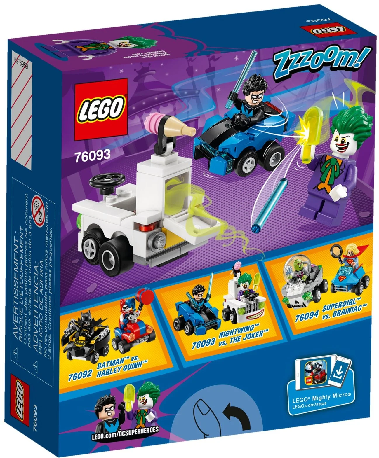 LEGO® 76093 Nightwing™ kontra Joker™ - zdjęcie 3