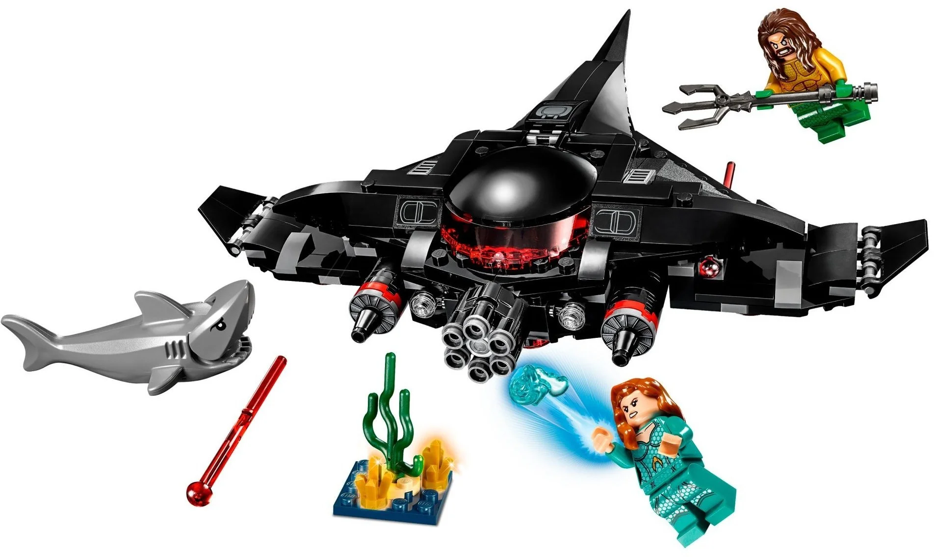 LEGO® 76095 Heroes Aquaman: Atak Black Manty Łódź Podwodna - zdjęcie 3