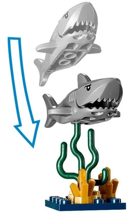LEGO® 76095 Heroes Aquaman: Atak Black Manty Łódź Podwodna - zdjęcie 4