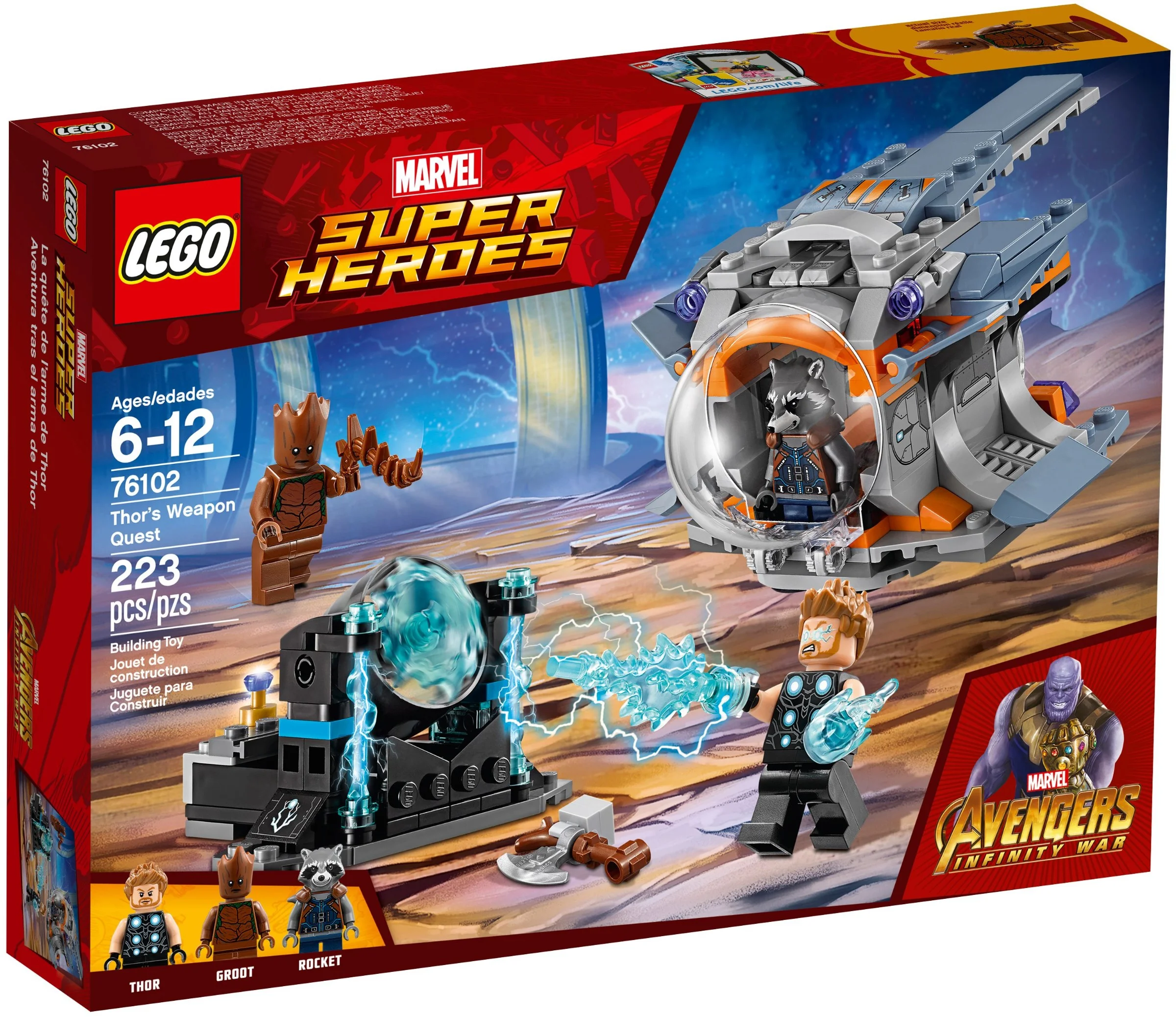 LEGO® 76102 Poszukiwanie broni Thora - zdjęcie 2