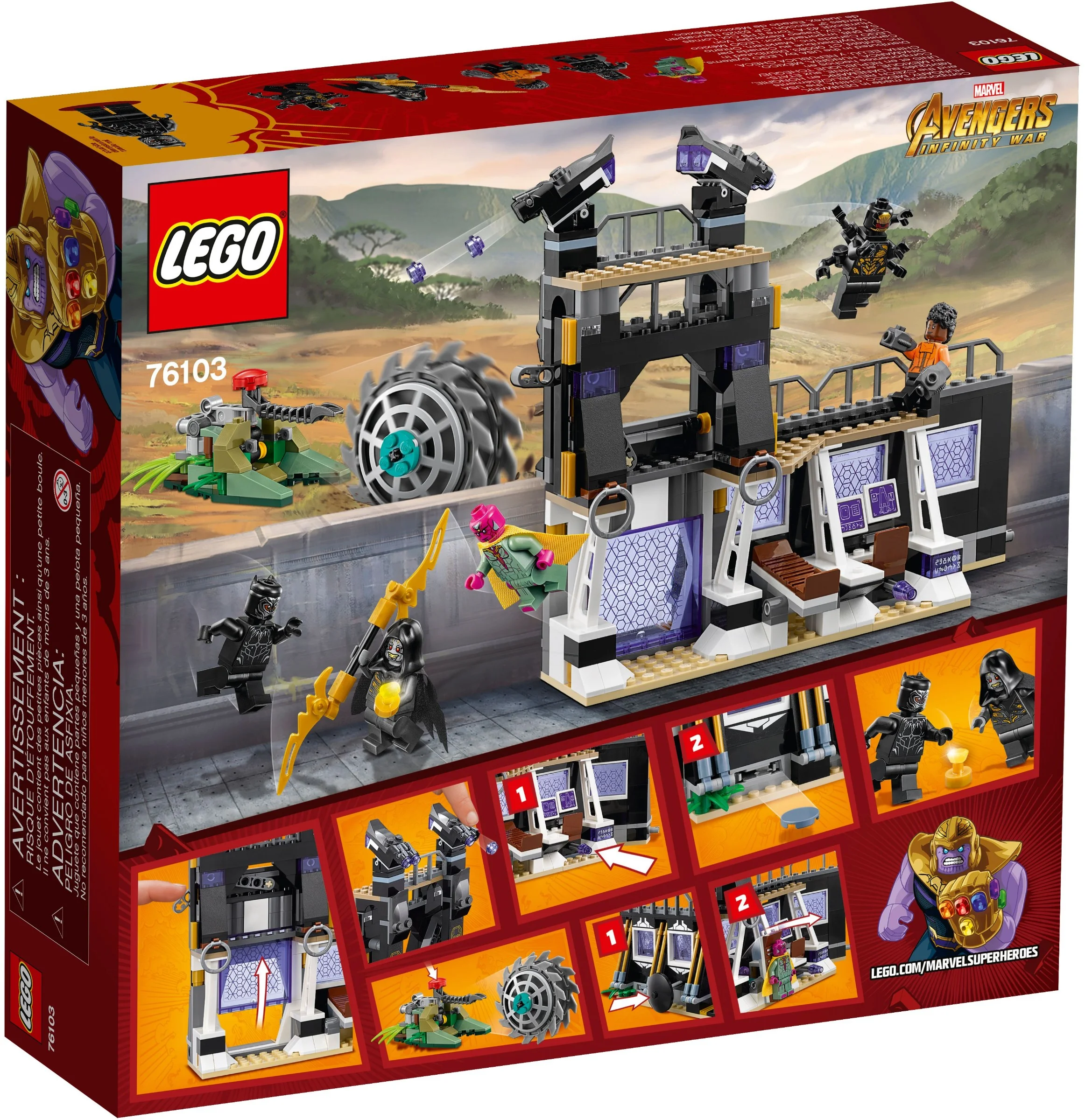 LEGO® 76103 Atak Corvusa Glaive'a - zdjęcie 4