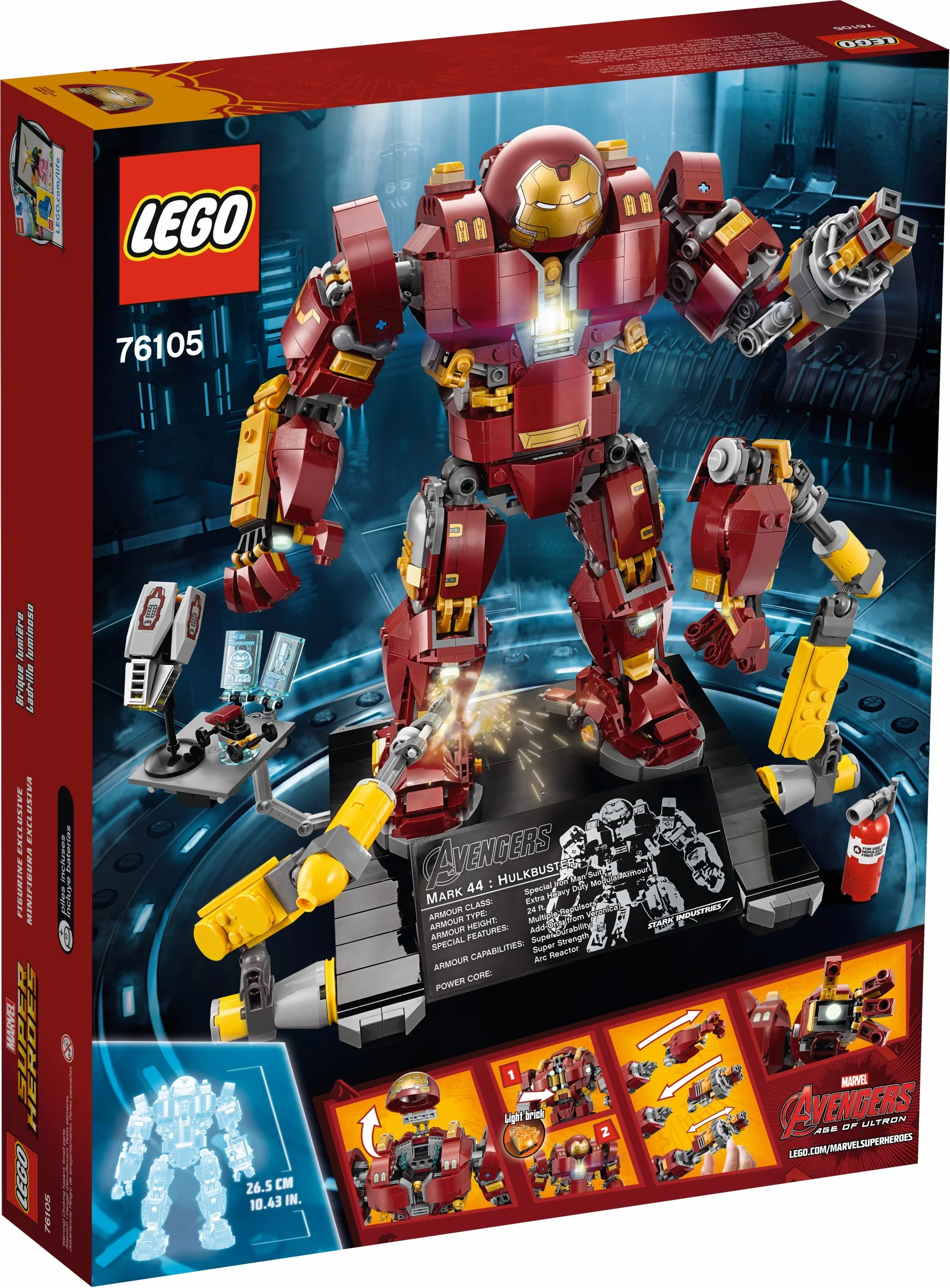 LEGO® 76105 Heroes Hulkbuster Wersja Ultron - zdjęcie 14