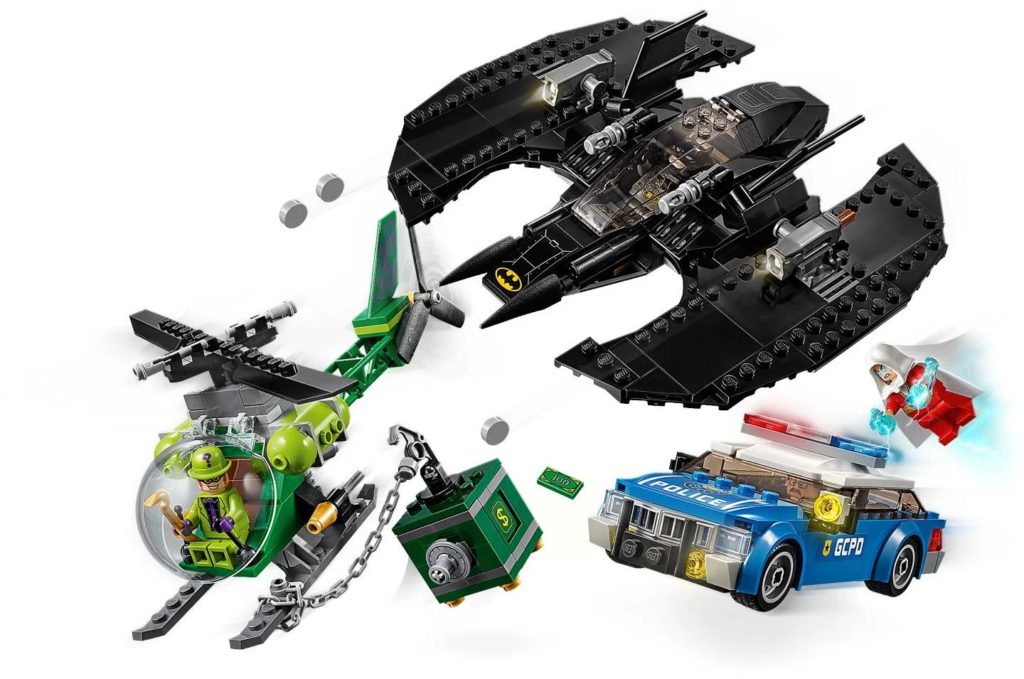 LEGO® 76120 Batwing i napad Człowieka - zagadki - zdjęcie 3