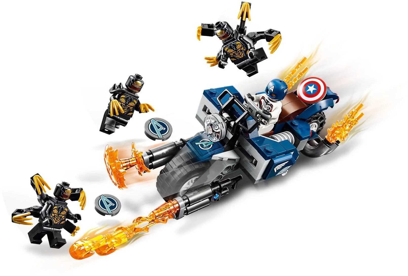 LEGO® 76123 Kapitan Ameryka: atak Outriderów - zdjęcie 3