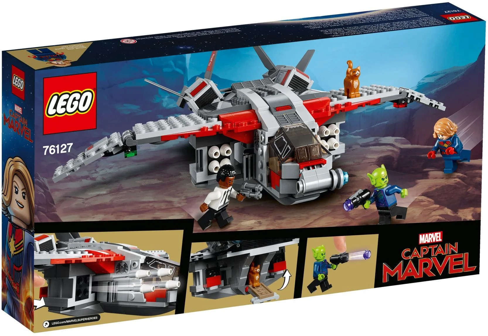 LEGO® 76127 Kapitan Marvel i atak Skrullów - zdjęcie 6