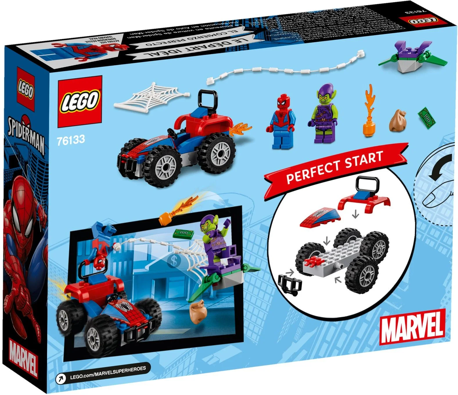 LEGO® 76133 Pościg samochodowy Spider-Mana - zdjęcie 5