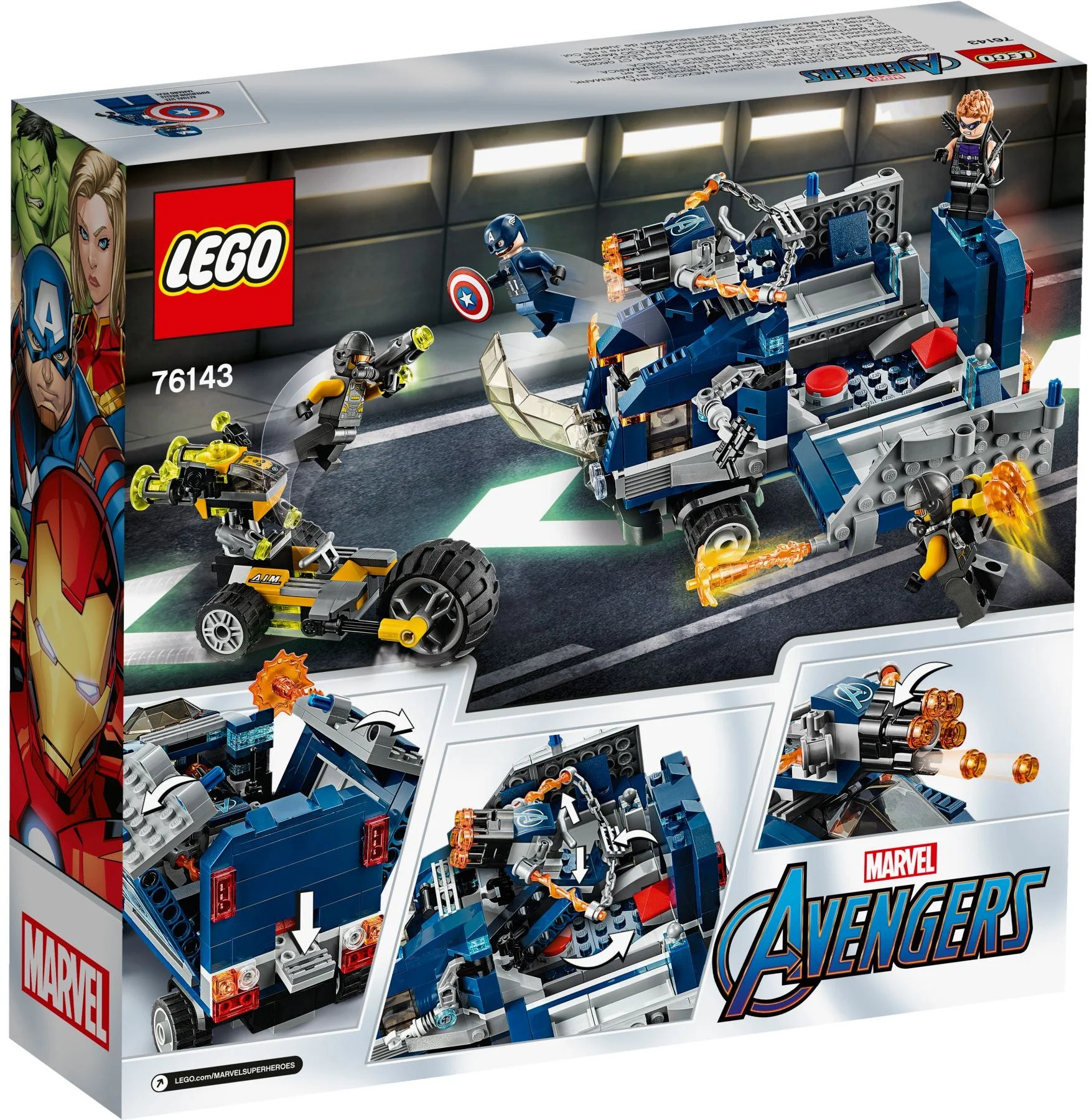 LEGO® 76143 Avengers: Zatrzymanie ciężarówki - zdjęcie 5