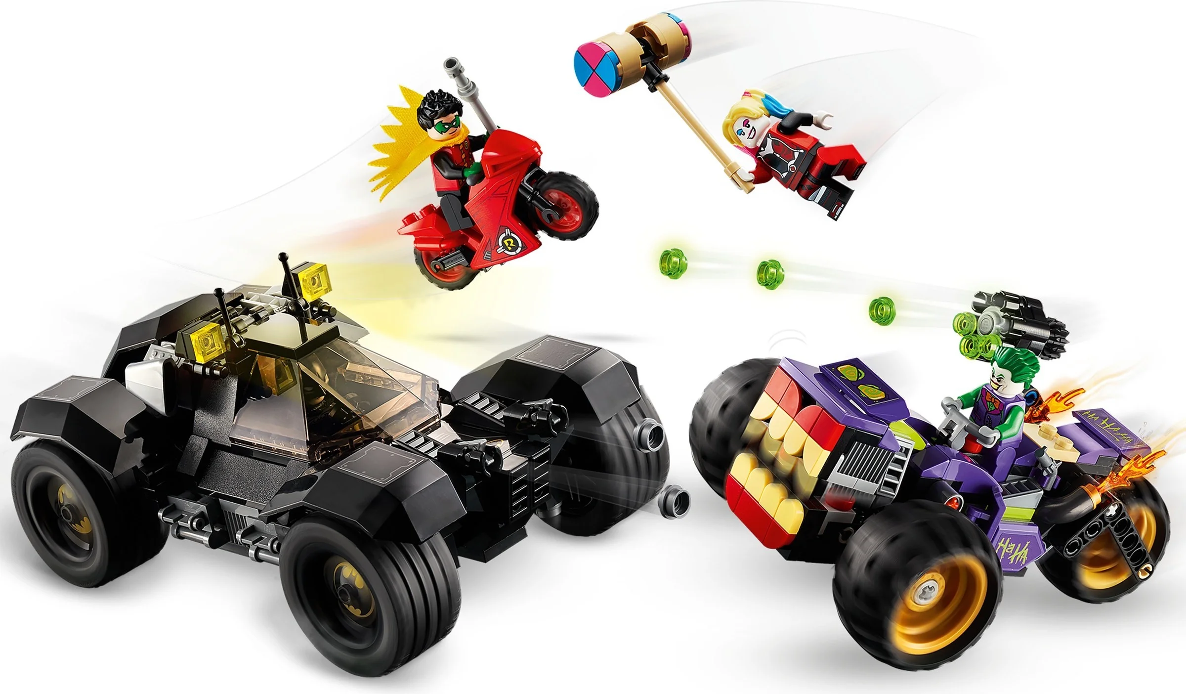 LEGO® 76159 Comics Trójkołowy motocykl Jokera - zdjęcie 6