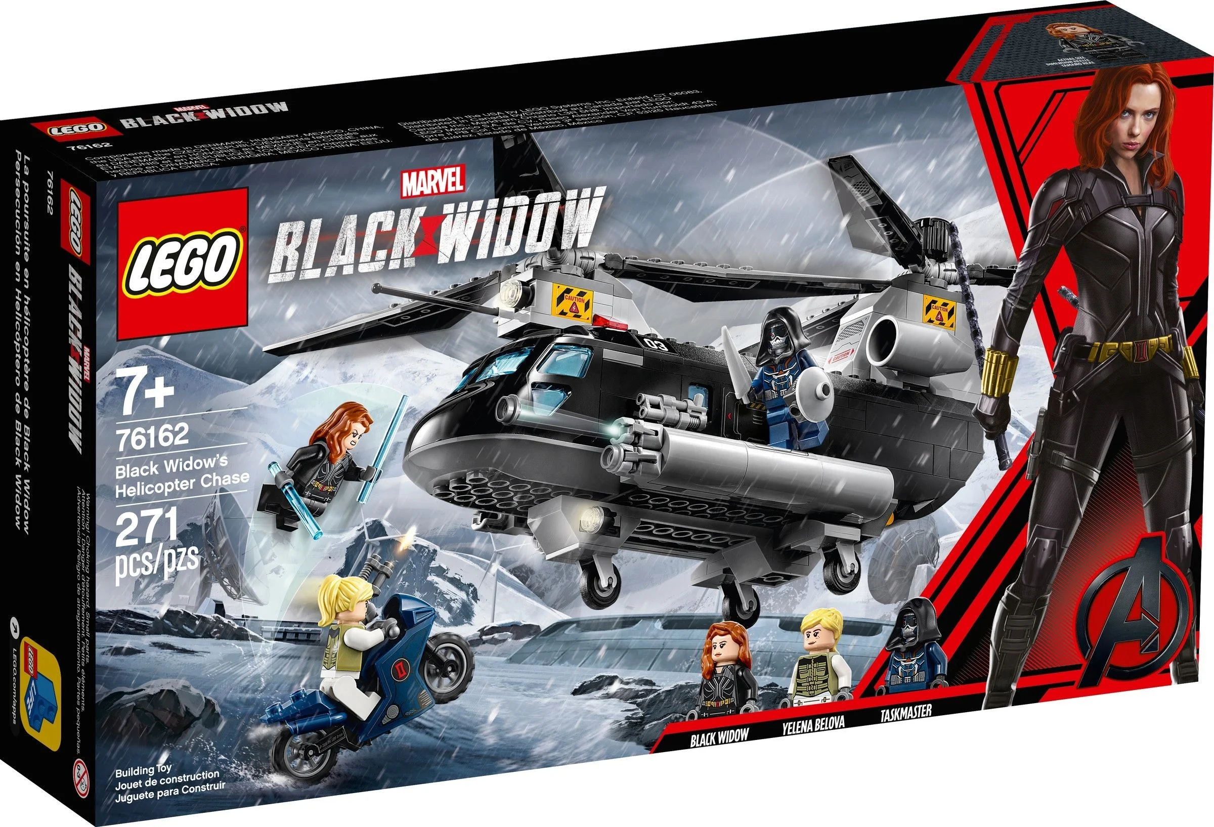 LEGO® 76162 Marvel Czarna Wdowa I Pościg Helikopterem - zdjęcie 2