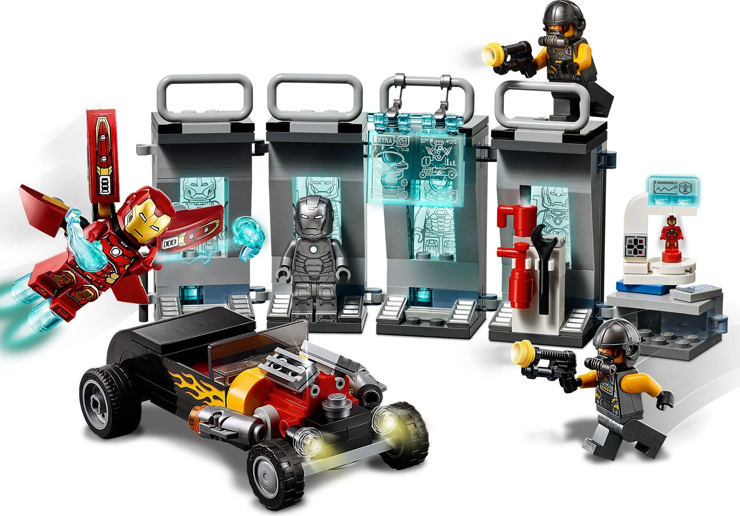 LEGO® 76167 Avengers Zbrojownia Iron Mana Nowe - zdjęcie 4