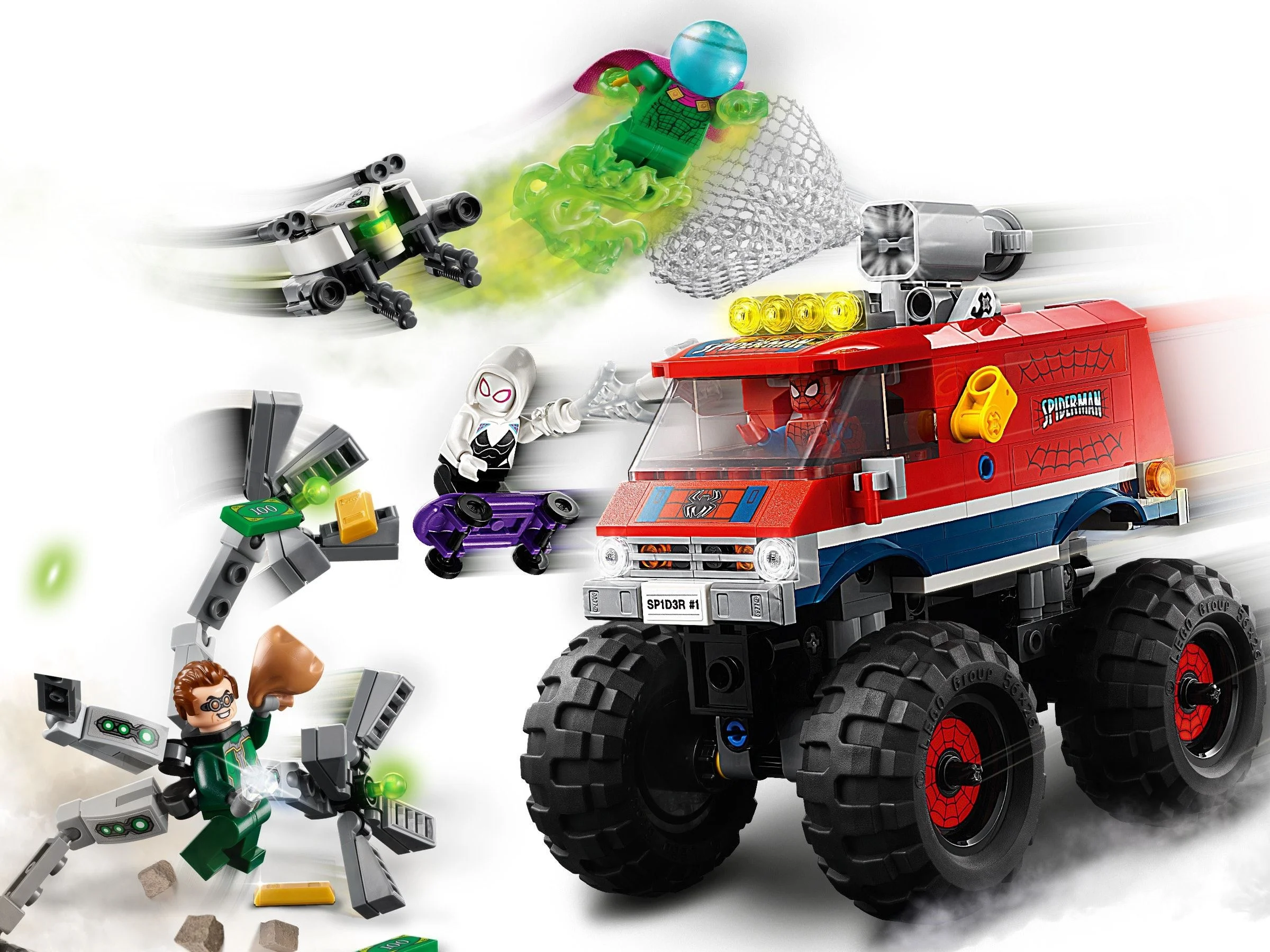 LEGO® 76174 Monster truck Spider-Mana kontra Mysterio - zdjęcie 6