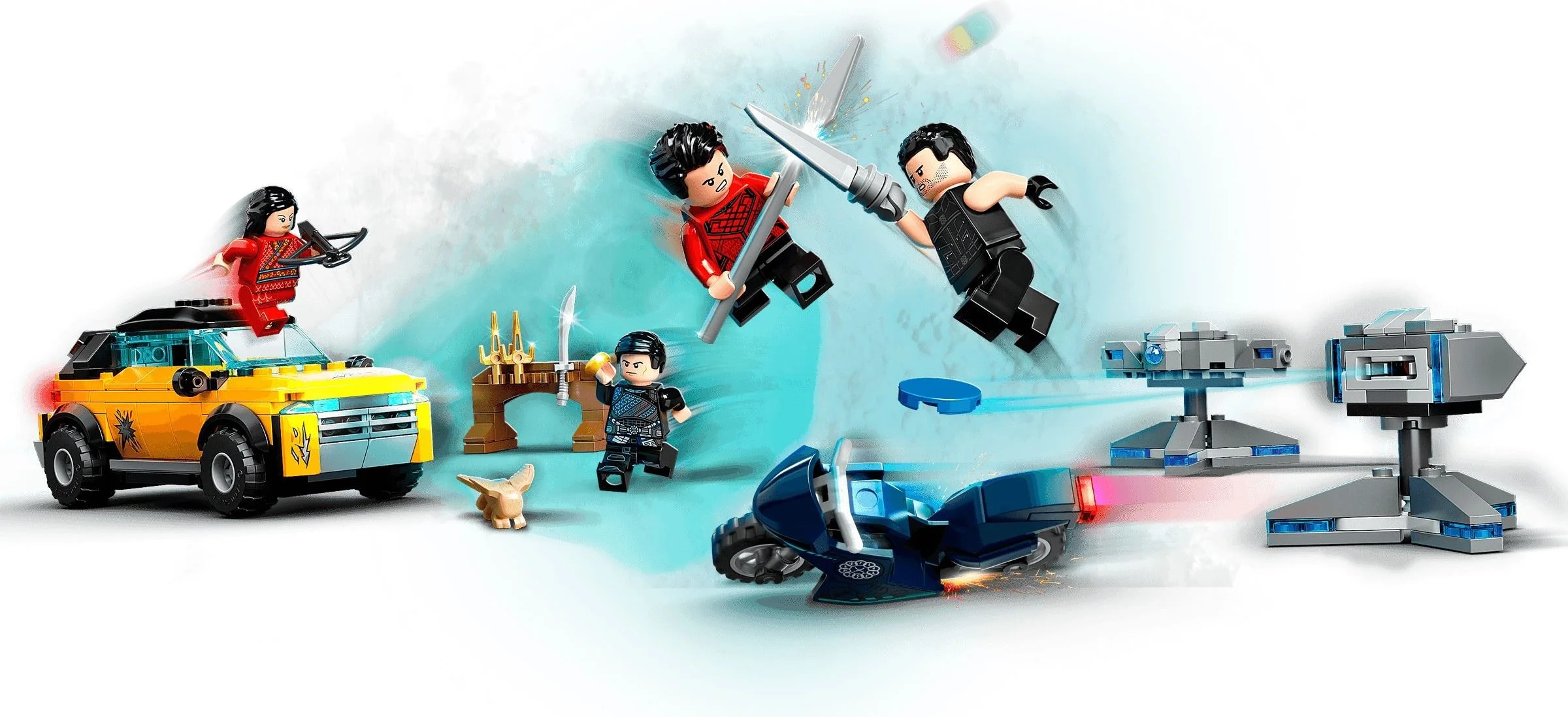 LEGO® 76176 Klocki Lego Ucieczka przed Dziesięcioma Pierścieniami - zdjęcie 8