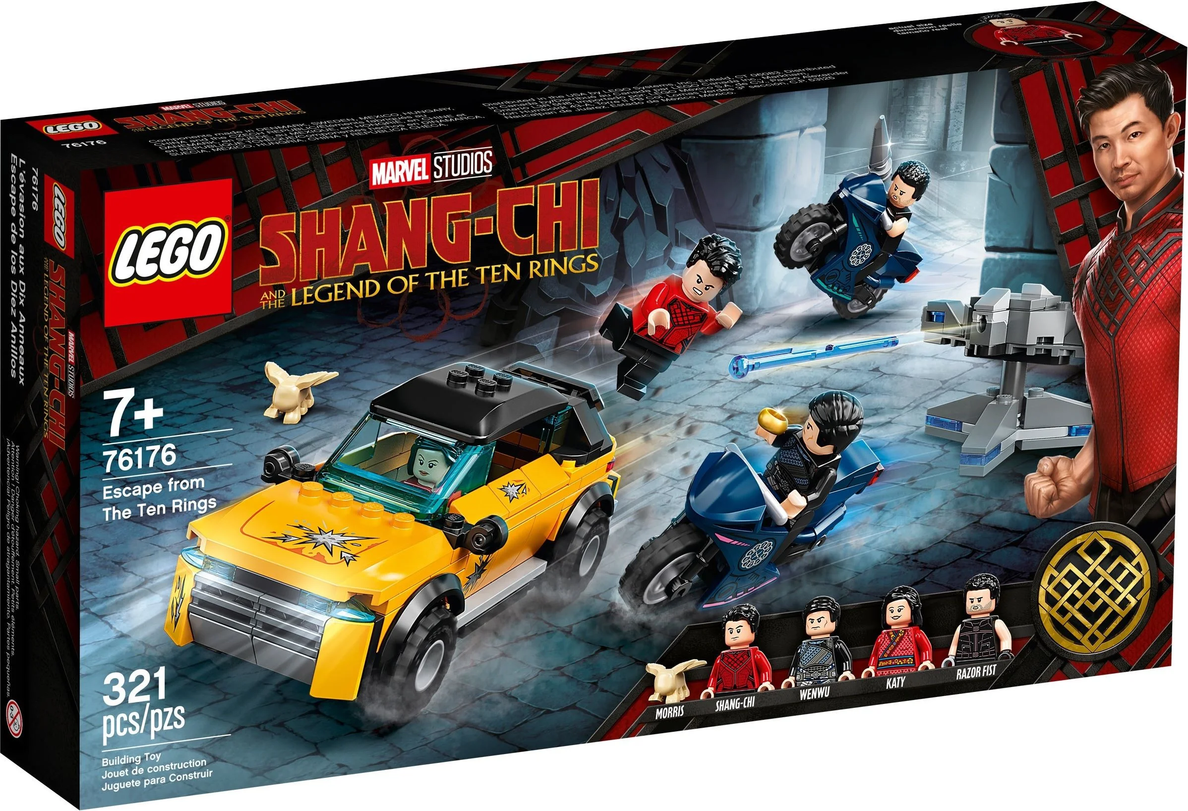 Klocki Lego Ucieczka przed Dziesięcioma Pierścieniami