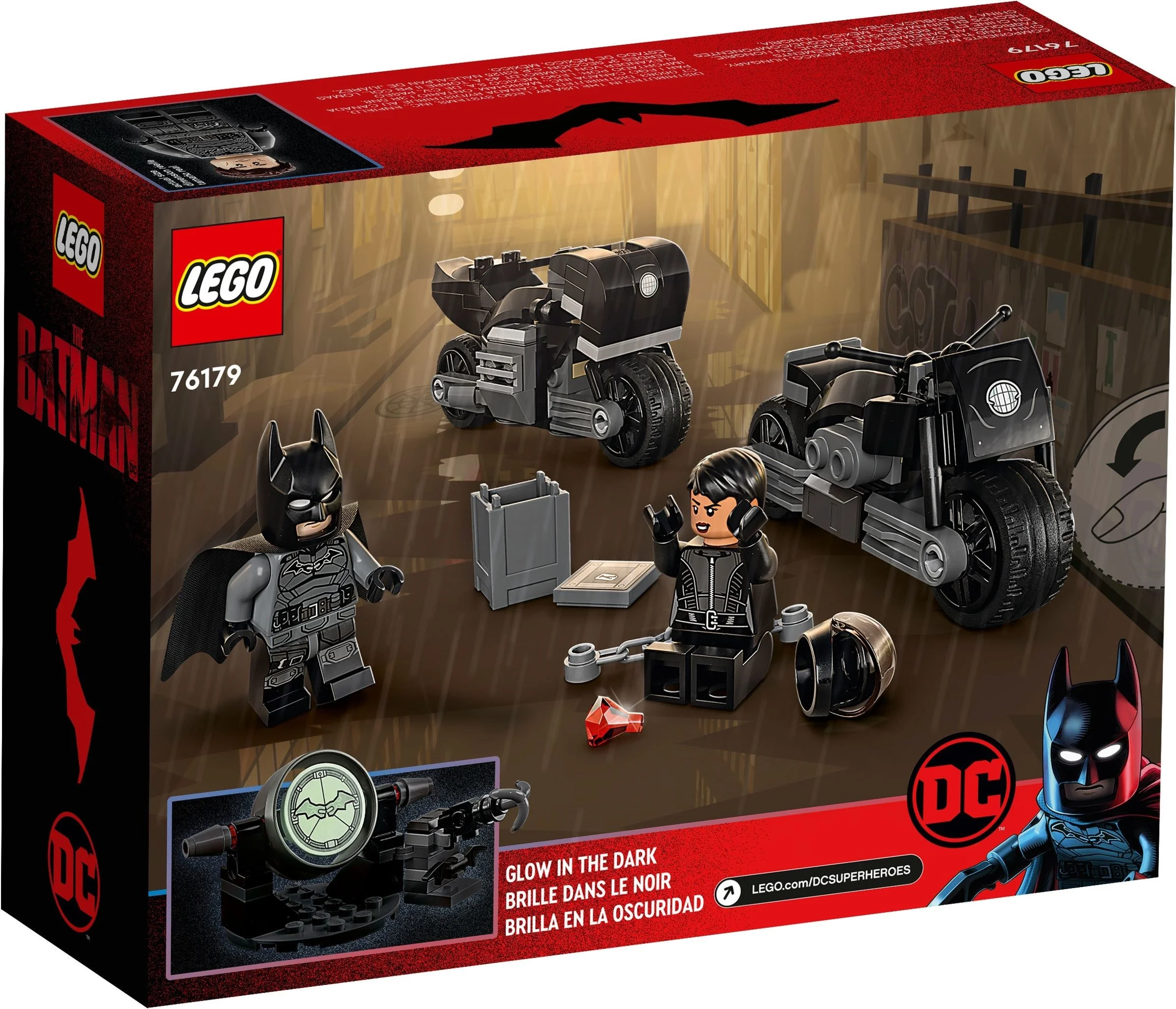 LEGO® 76179 Batman Motocyklowy pościg Batmana i Seliny Kyle - zdjęcie 3