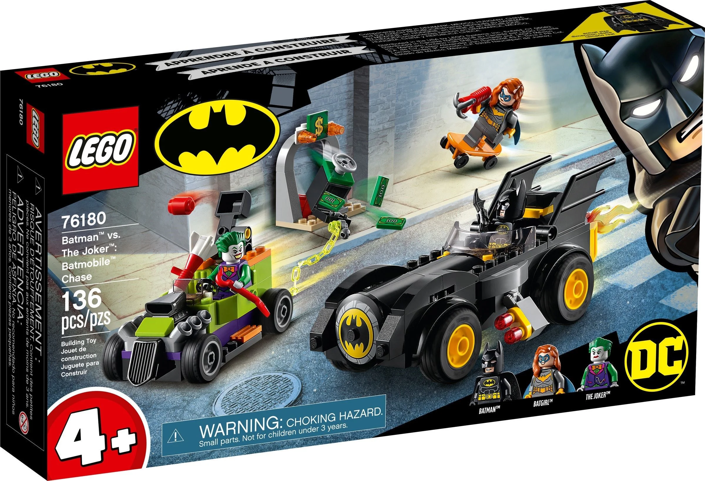 Batman Batman kontra Joker: pościg Batmobilem