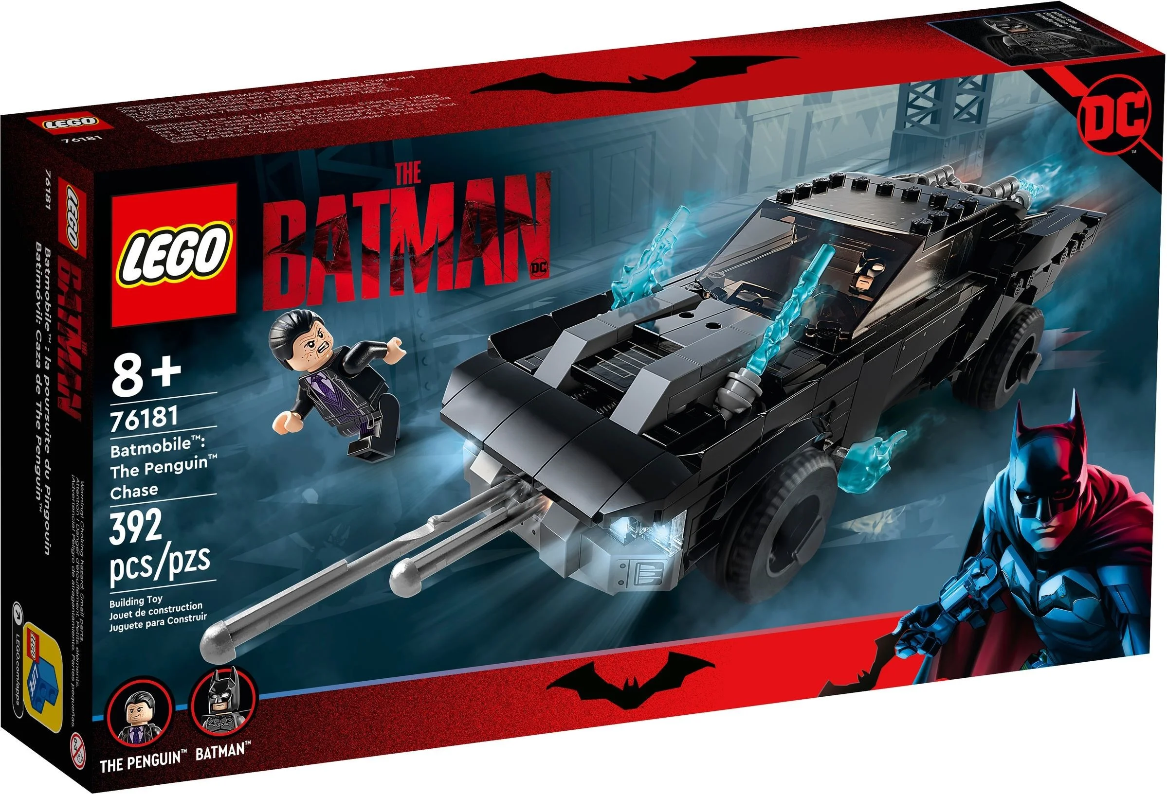 Batman Batmobil: pościg za Pingwinem