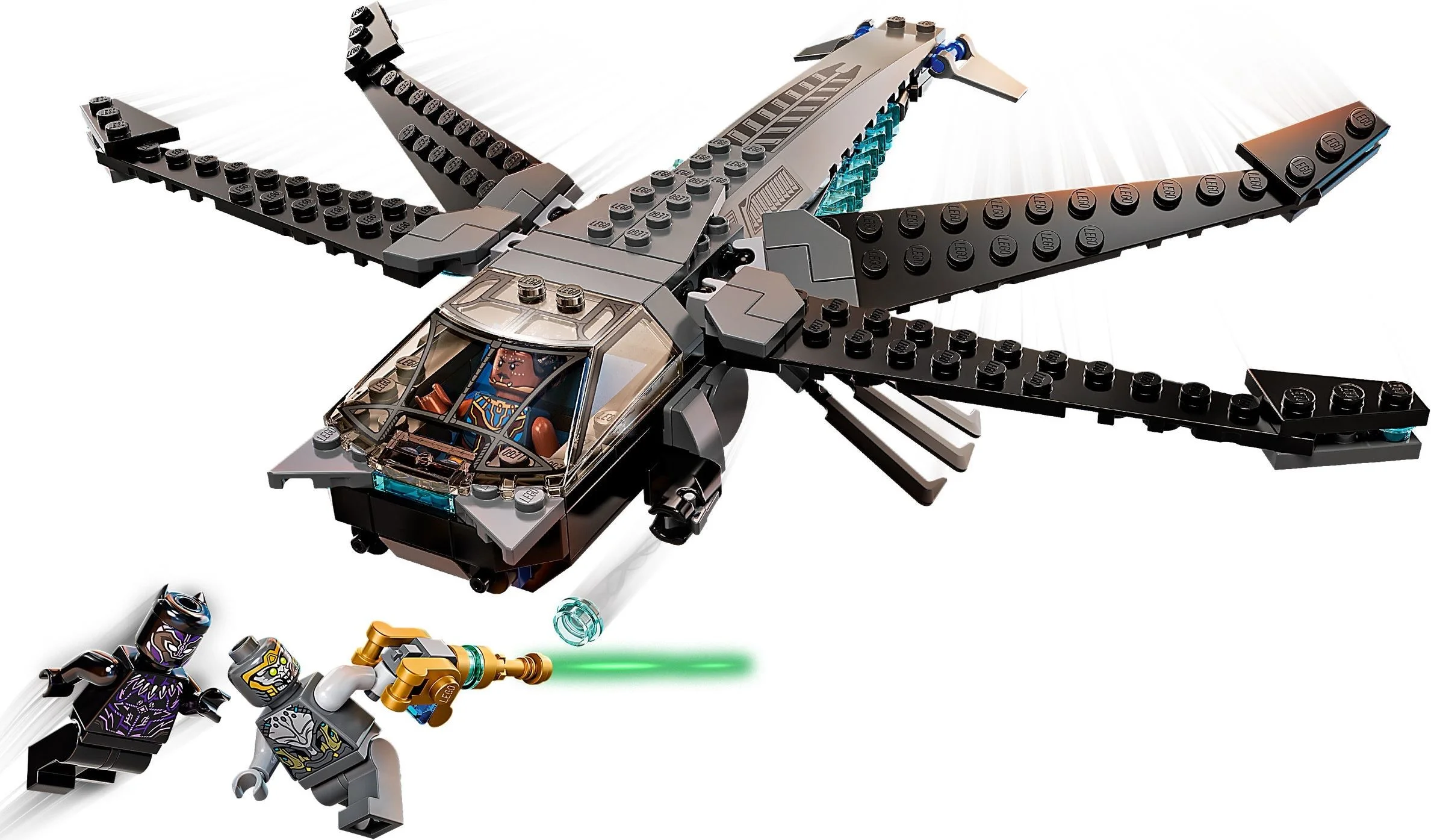 LEGO® 76186 Zestaw Lego Marvel Heroes Helikopter Bojowy Czarnej Pantery - zdjęcie 4