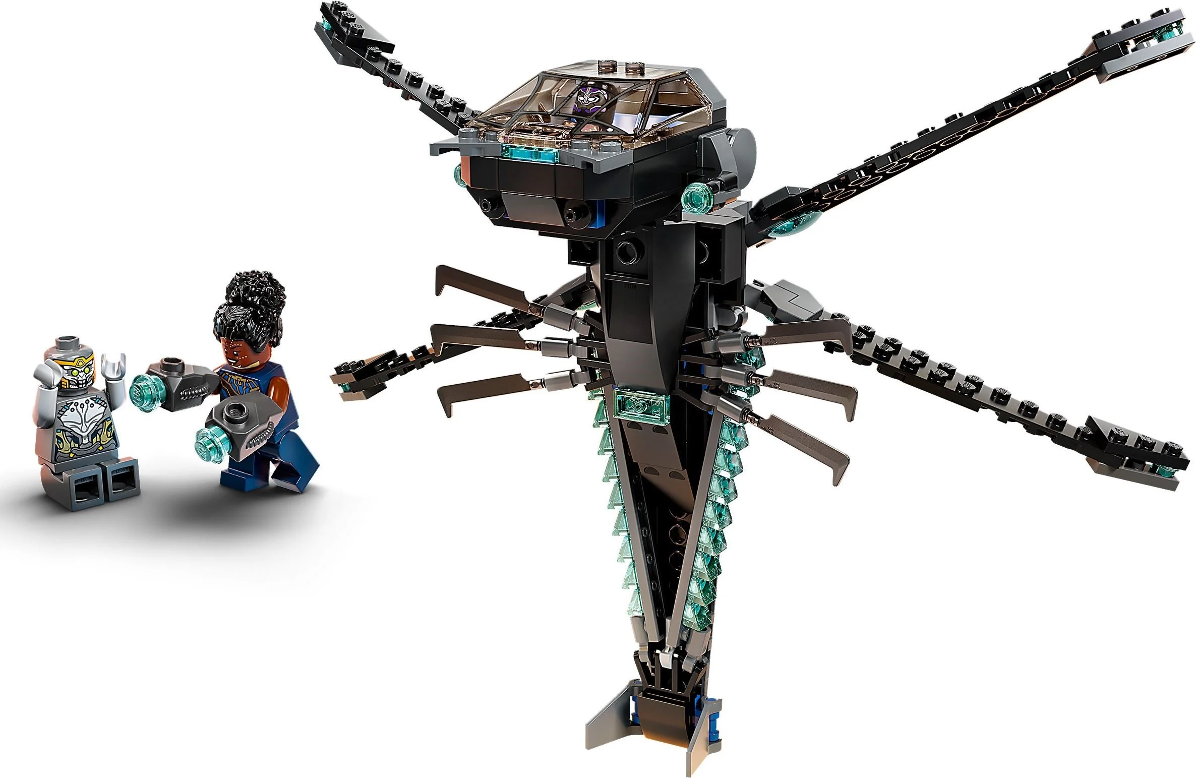 LEGO® 76186 Zestaw Lego Marvel Heroes Helikopter Bojowy Czarnej Pantery - zdjęcie 5