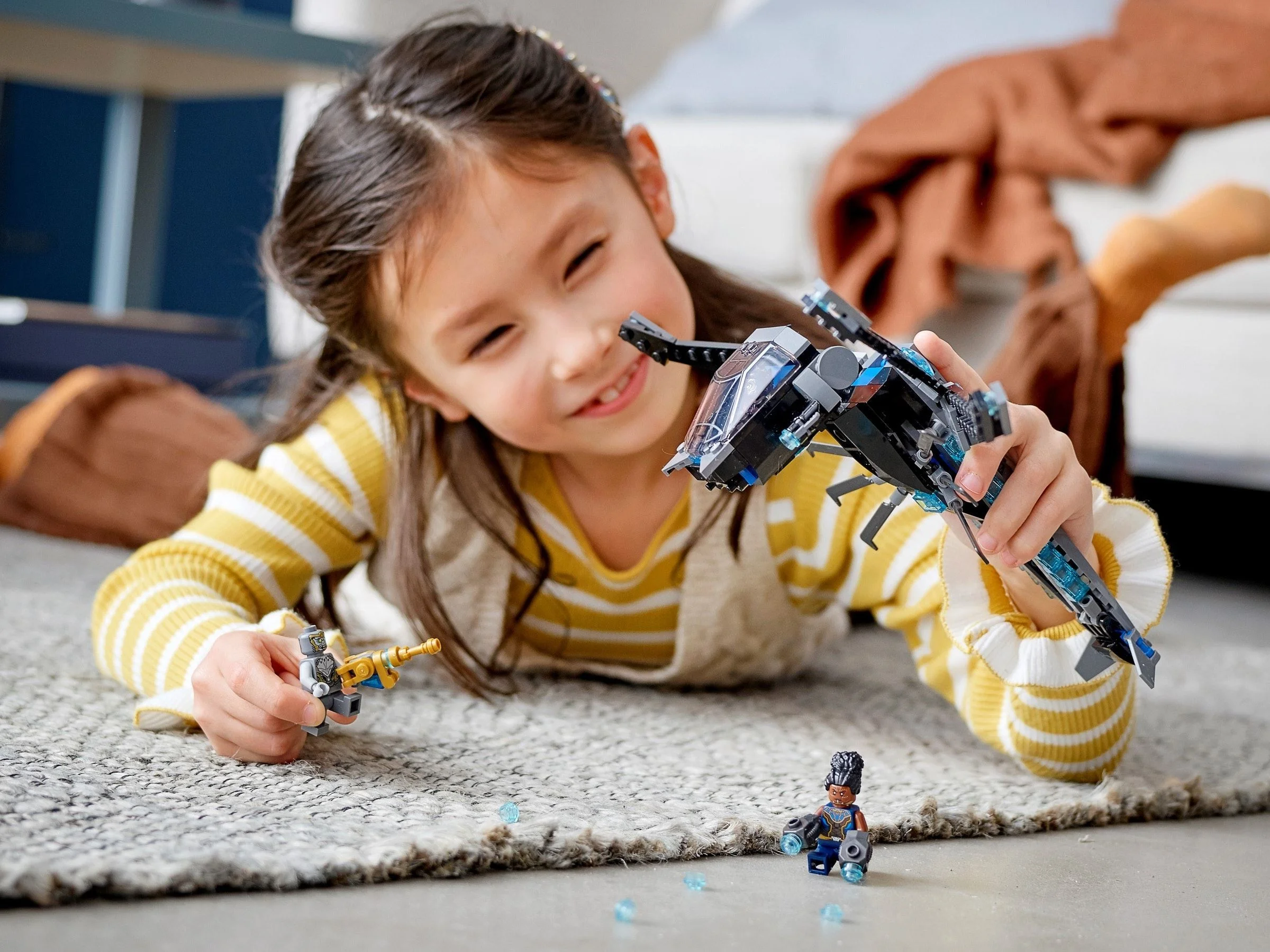 LEGO® 76186 Zestaw Lego Marvel Heroes Helikopter Bojowy Czarnej Pantery - zdjęcie 9