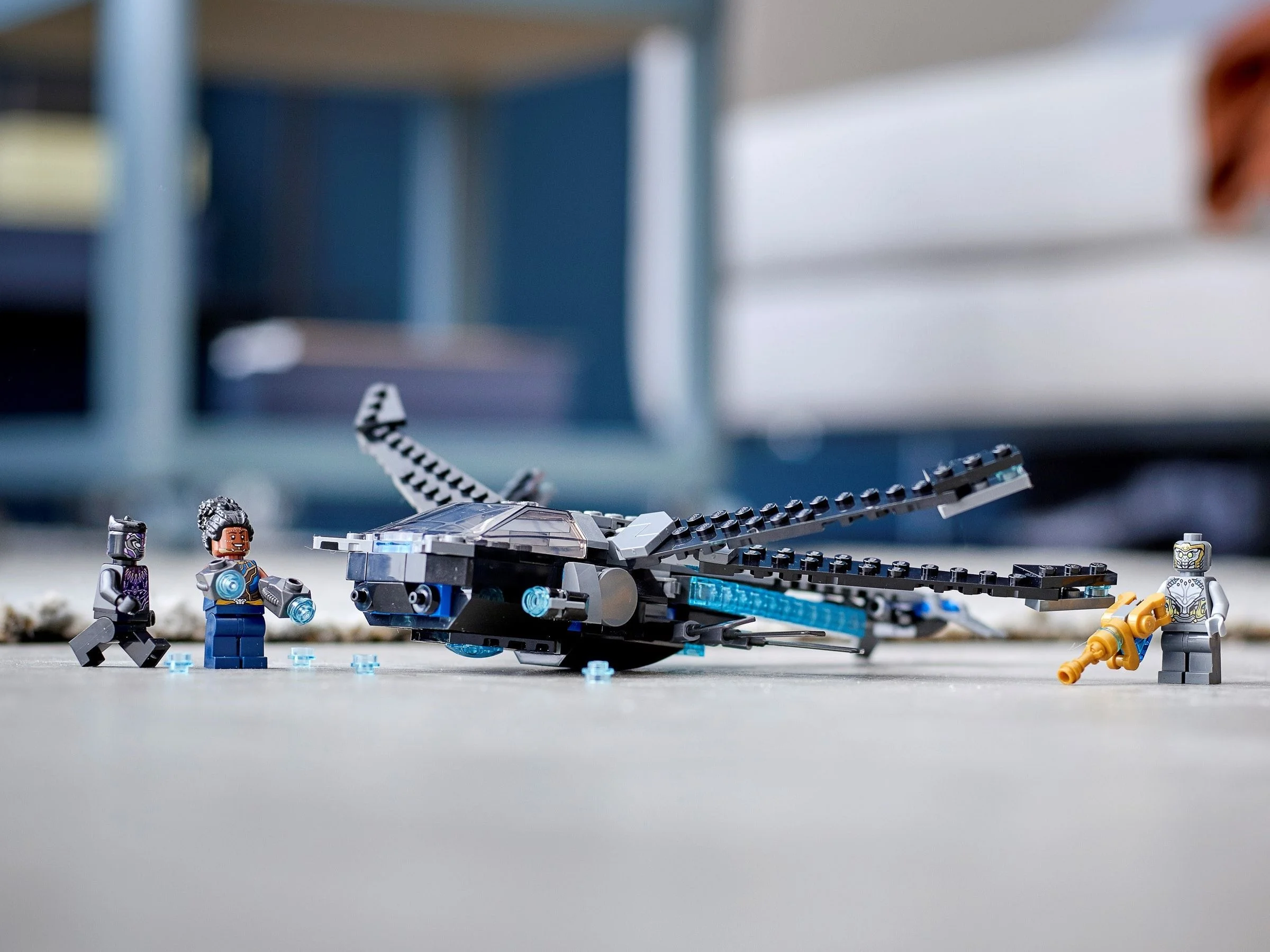 LEGO® 76186 Zestaw Lego Marvel Heroes Helikopter Bojowy Czarnej Pantery - zdjęcie 10