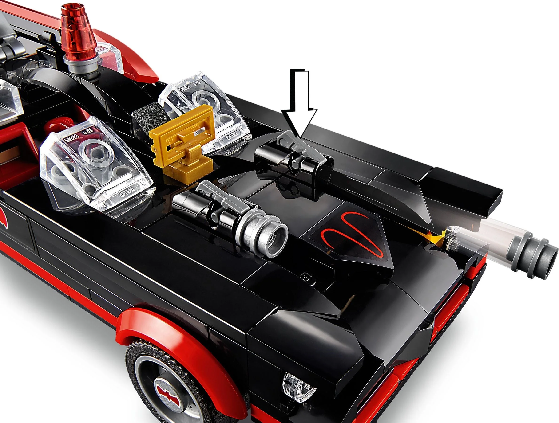 LEGO® 76188 Super Heroes Klasyczny Serial Telewizyjny Batmobil - zdjęcie 8