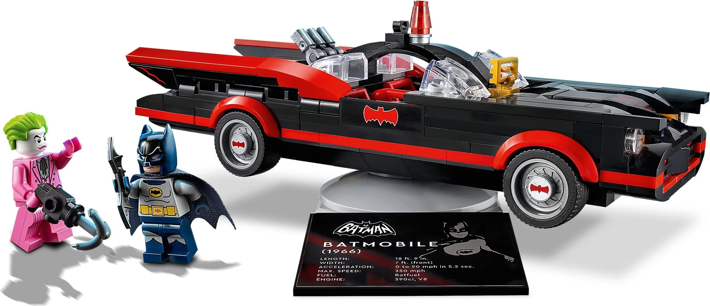 LEGO® 76188 Super Heroes Klasyczny Serial Telewizyjny Batmobil - zdjęcie 9