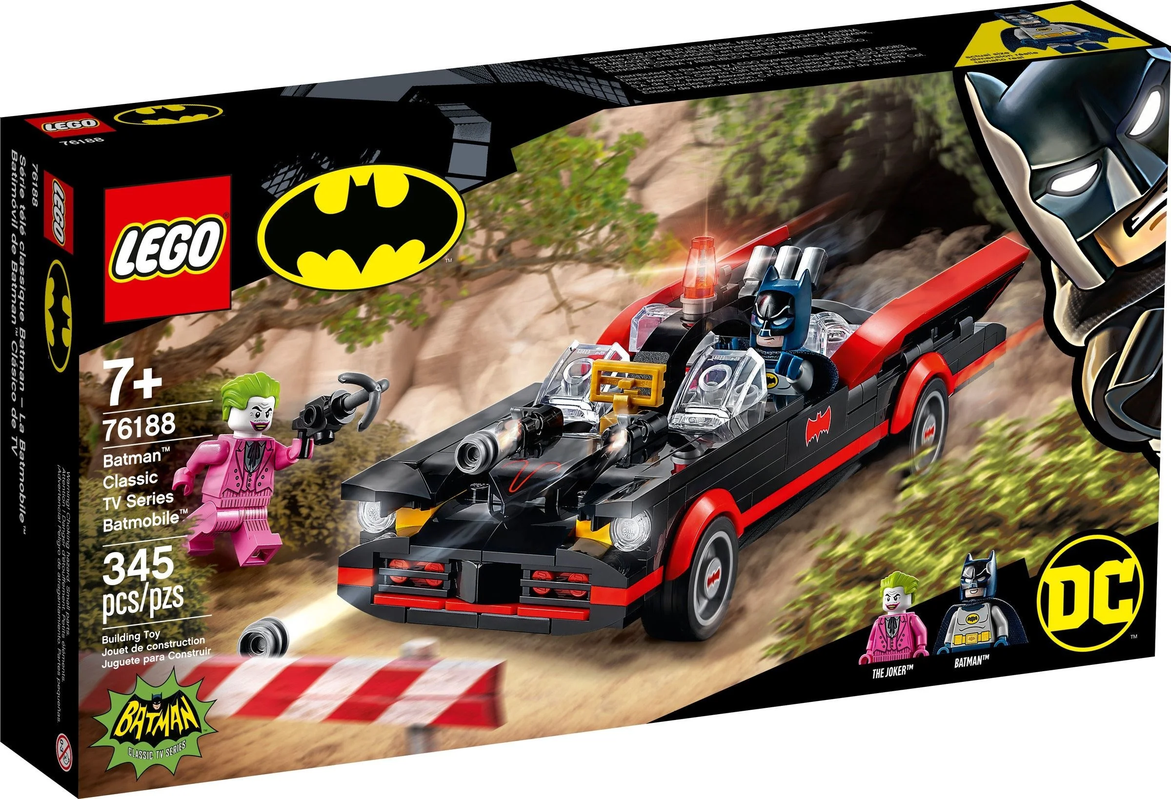 Super Heroes Klasyczny Serial Telewizyjny Batmobil
