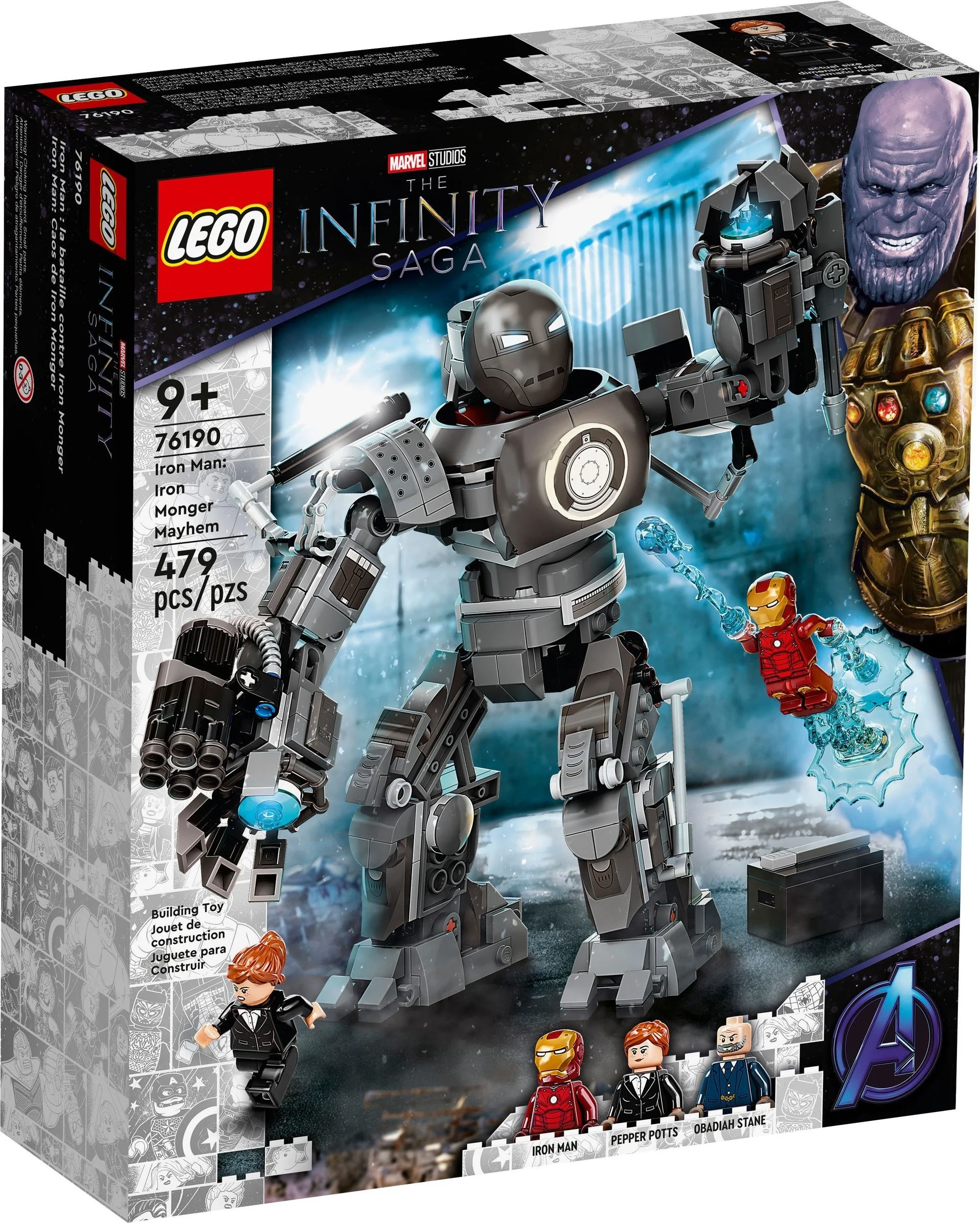 Avengers Iron Man: zadyma z Iron Mongerem
