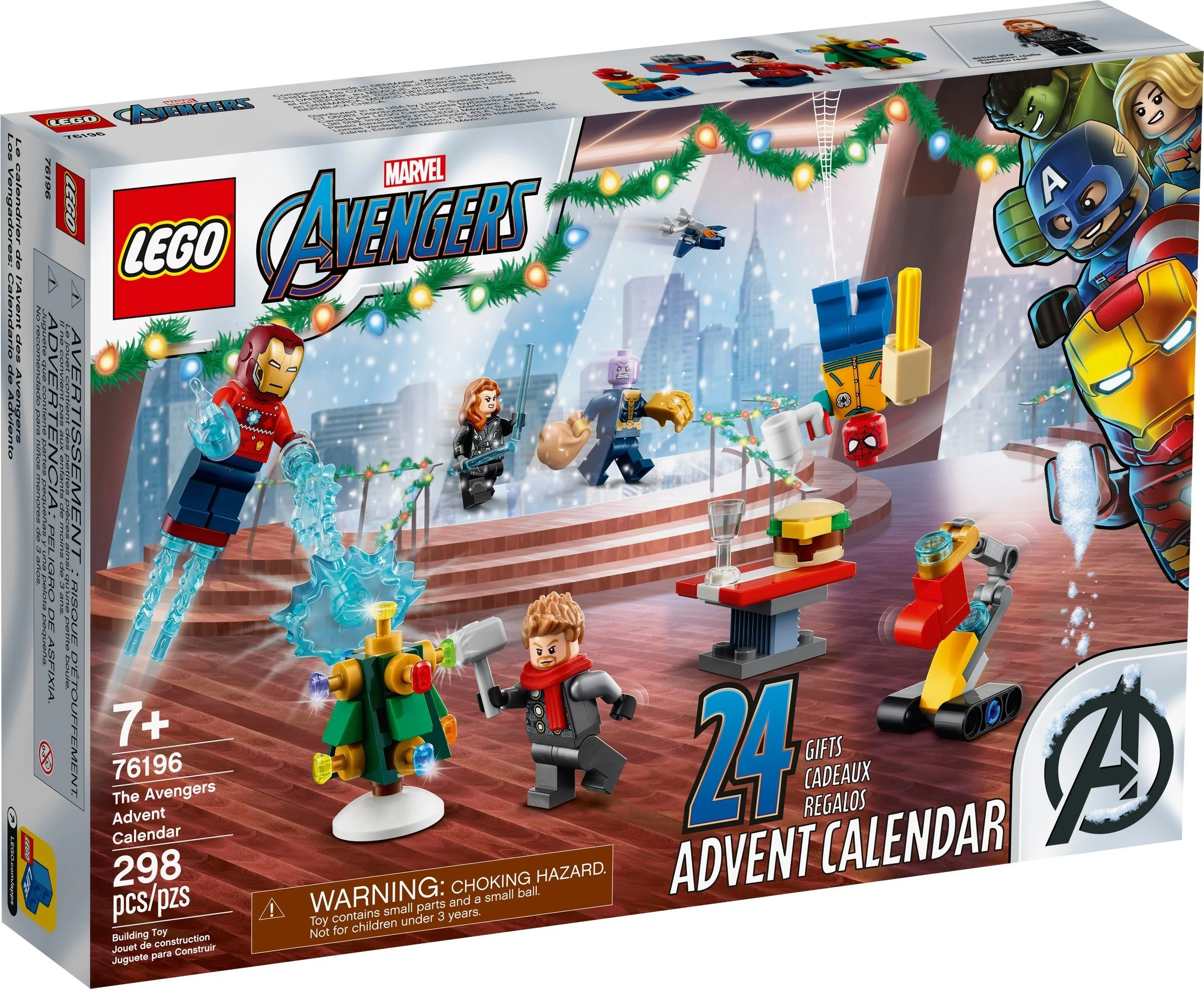 Kalendarz adwentowy Lego Heroes Avengers 2022 Klocki