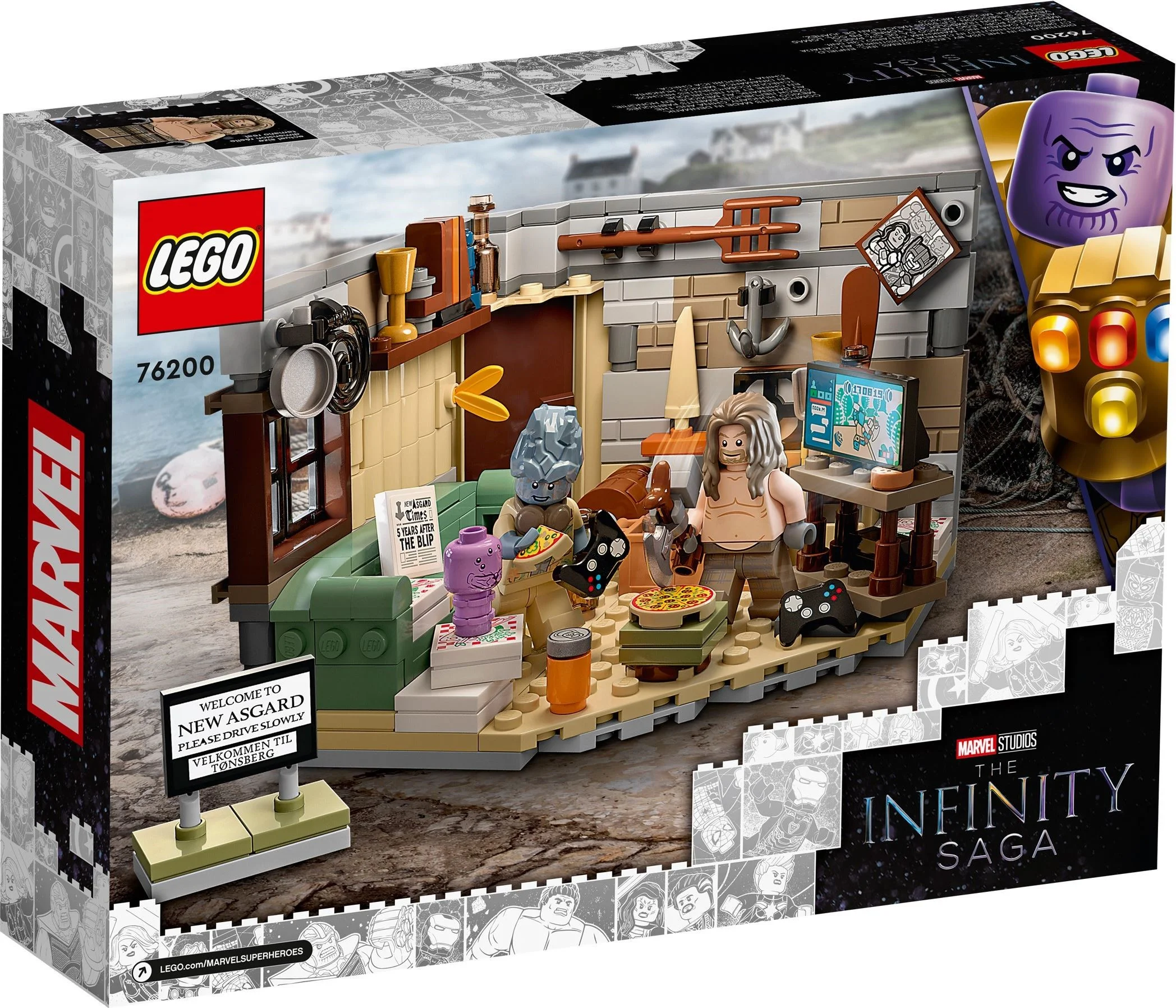 LEGO® 76200 Heroes Bro Thor’s New Asgard - zdjęcie 6