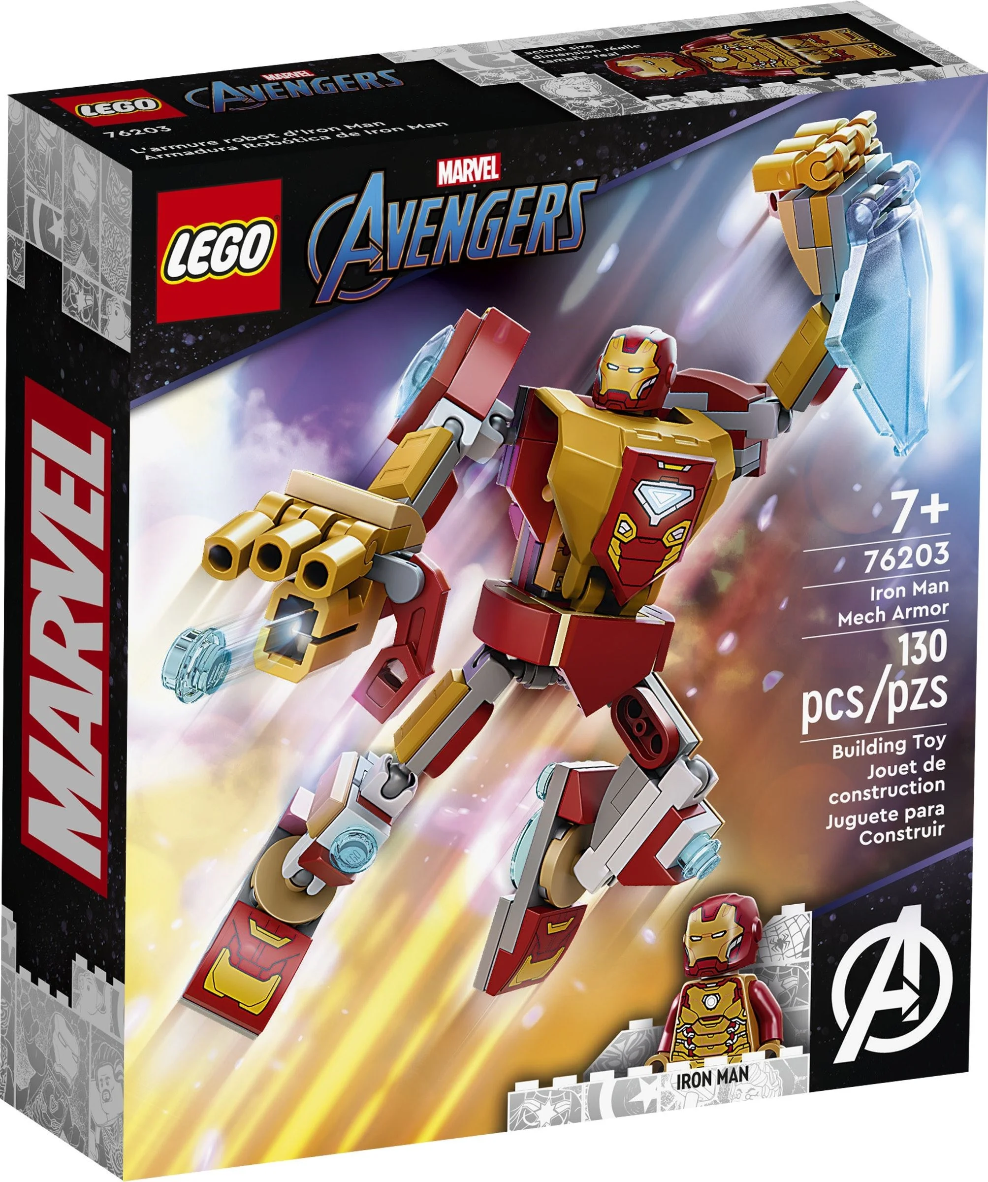 LEGO® 76203 Mechaniczna zbroja Iron Mana - zdjęcie 6
