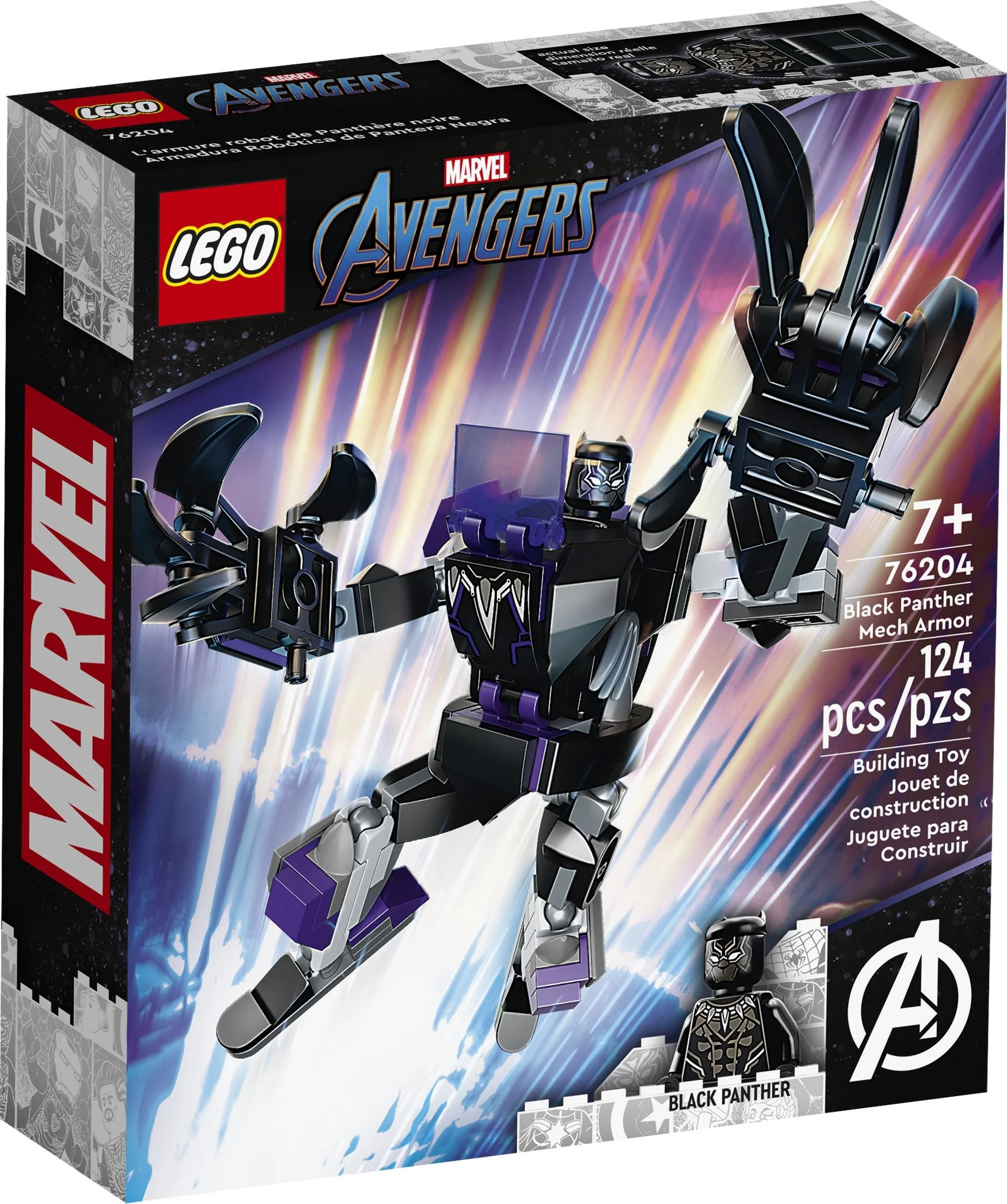 LEGO® 76204 Mechaniczna zbroja Czarnej Pantery - zdjęcie 7