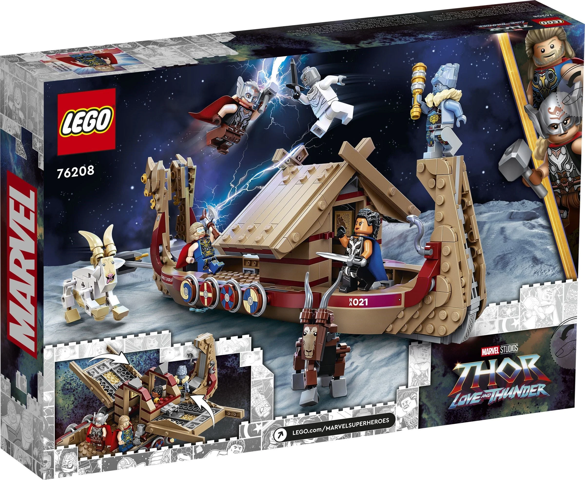 LEGO® 76208 Kozia łódź - zdjęcie 2