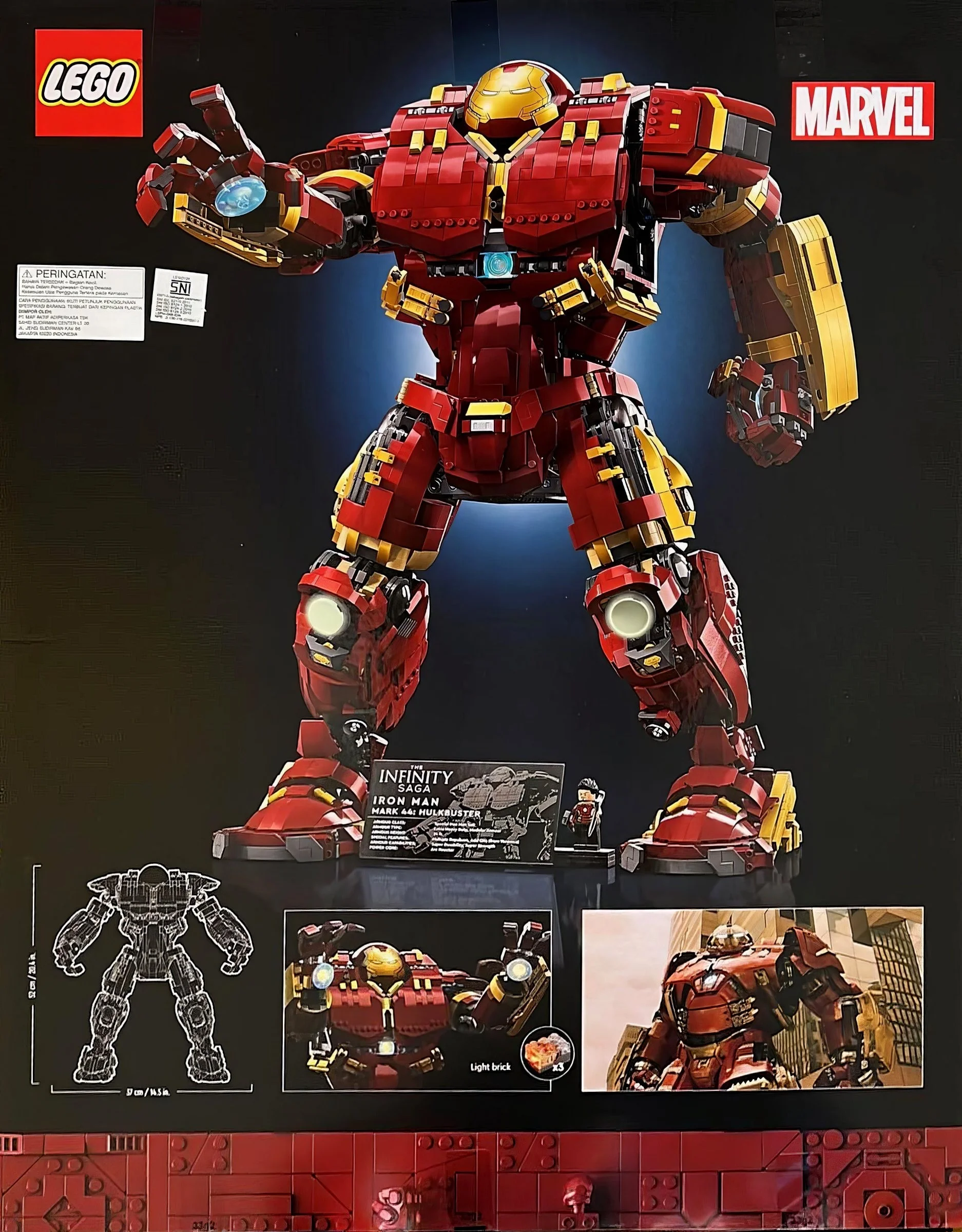 LEGO® 76210 Zestaw Hulkbuster - zdjęcie 3