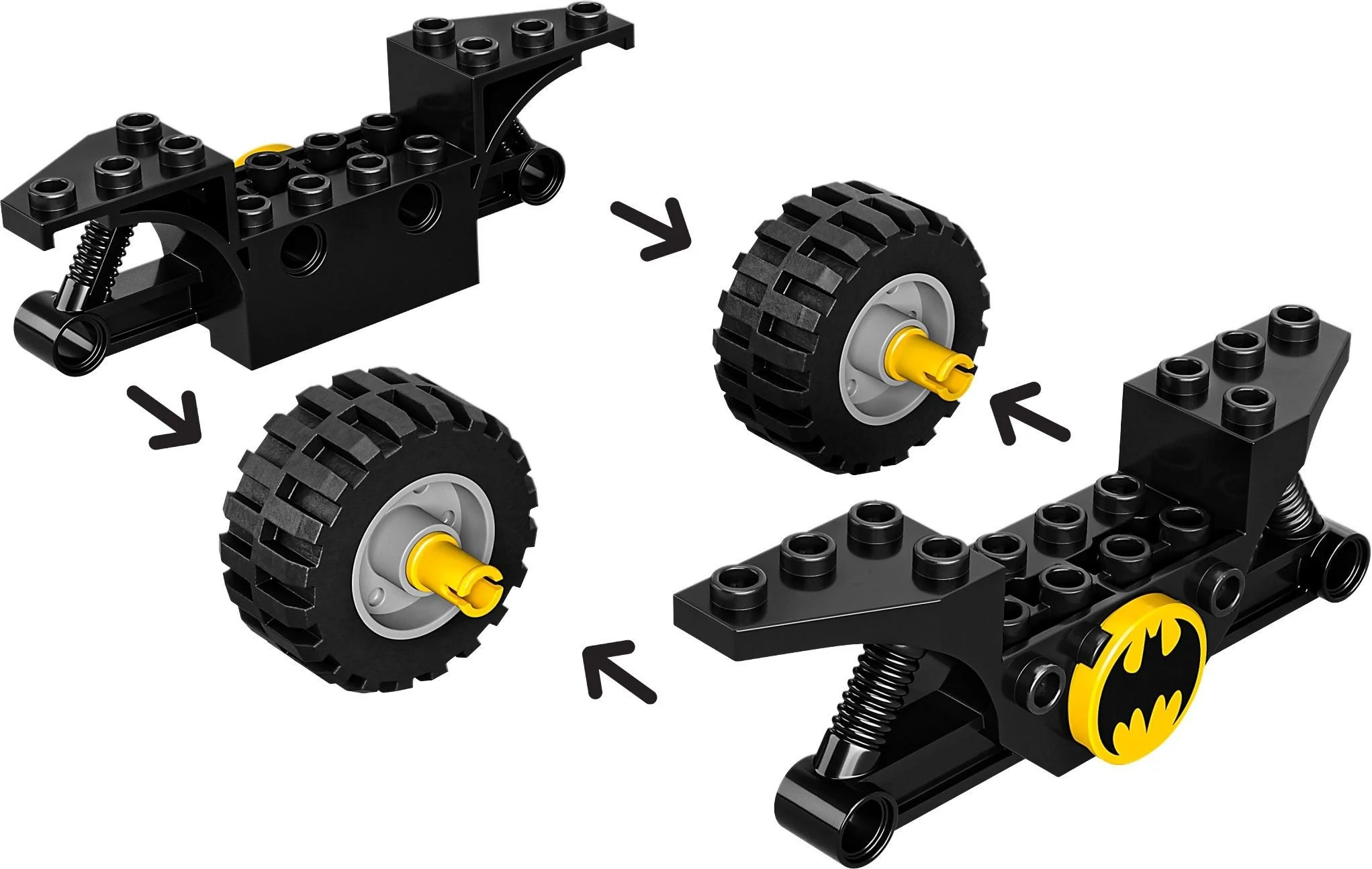 LEGO® 76220 Klocki Lego Batman kontra Harley Quinn 42 elementy 4+ - zdjęcie 4