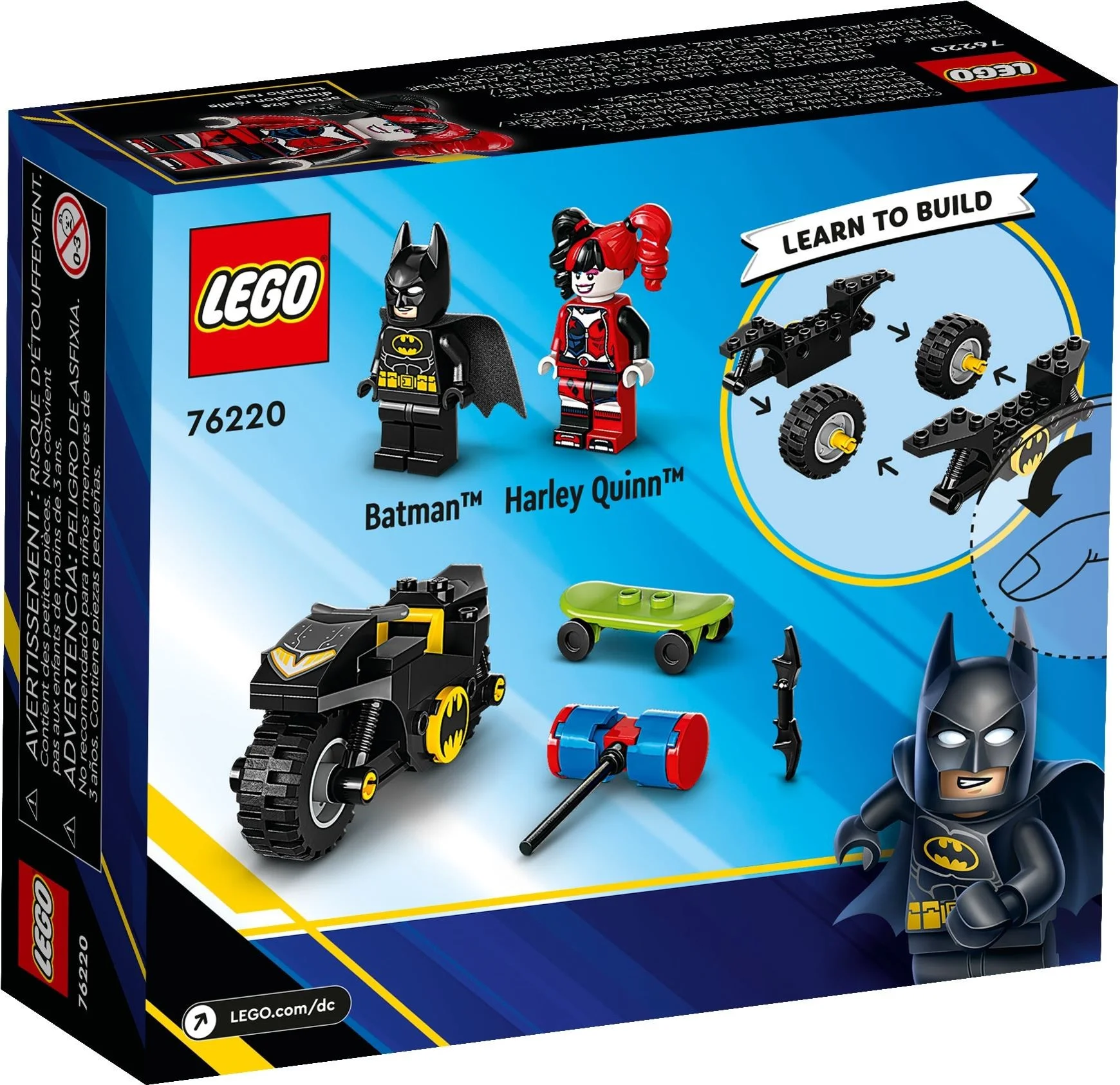 LEGO® 76220 Klocki Lego Batman kontra Harley Quinn 42 elementy 4+ - zdjęcie 5
