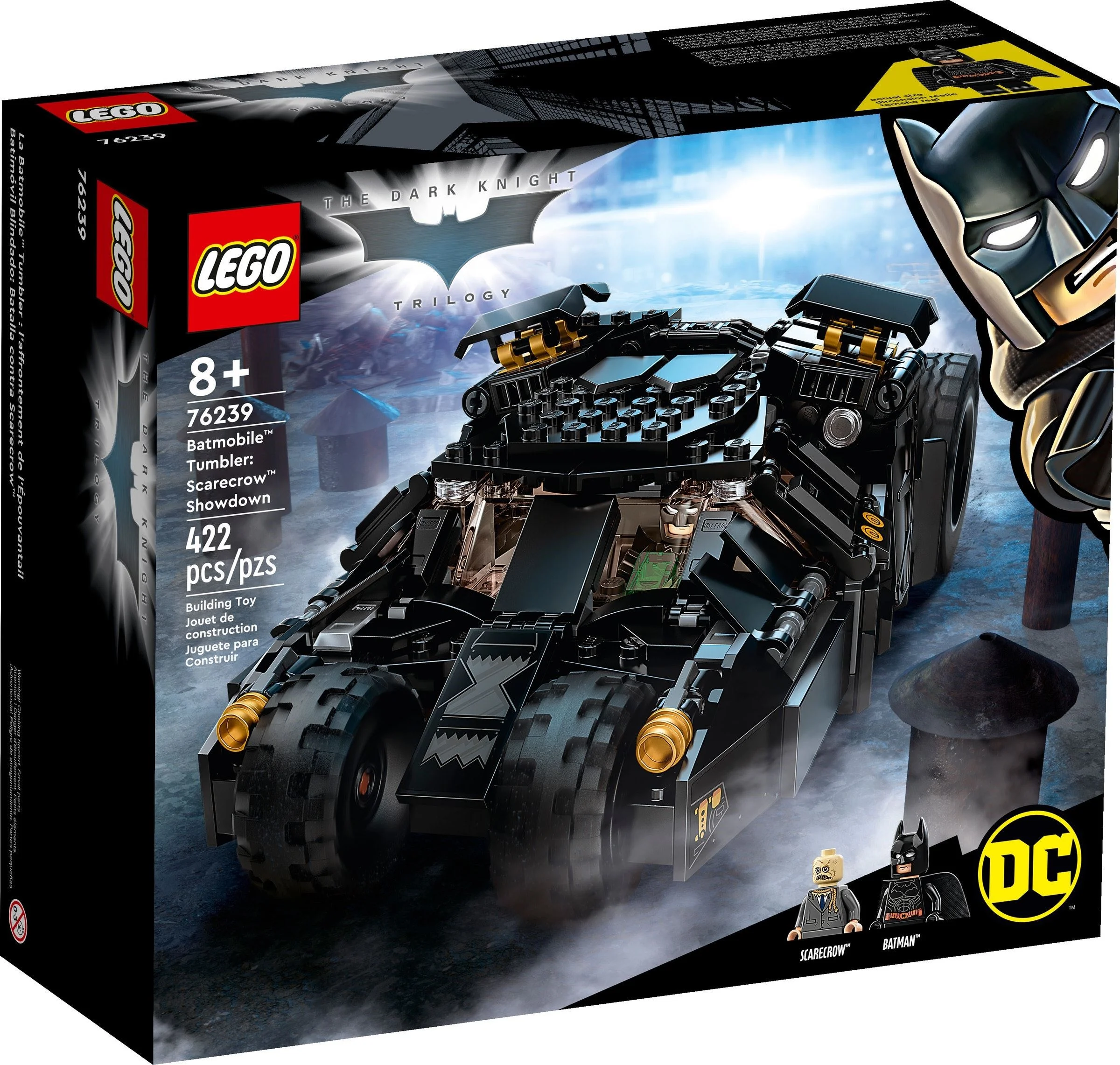 DC Batman™ Tumbler: starcie ze Strachem na Wróble™